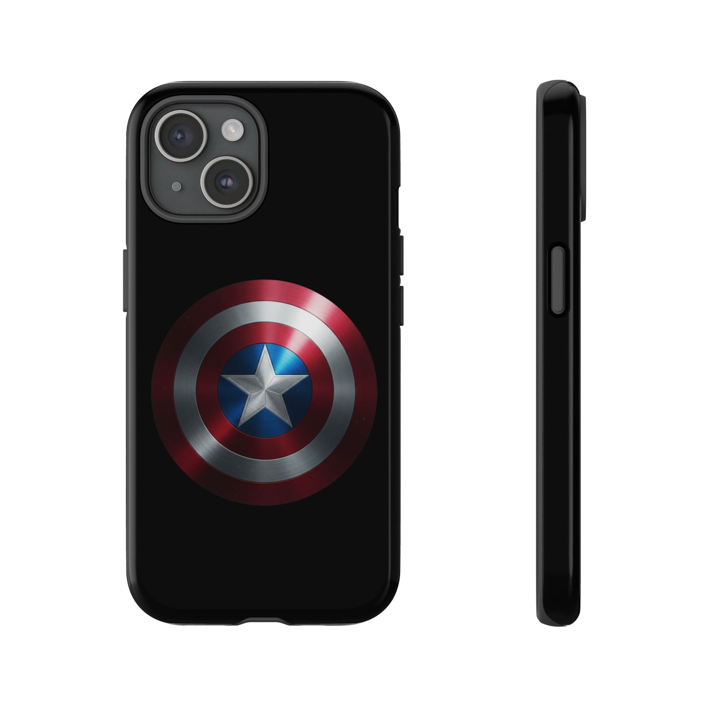 iPhone Case - Captain America Shield Design