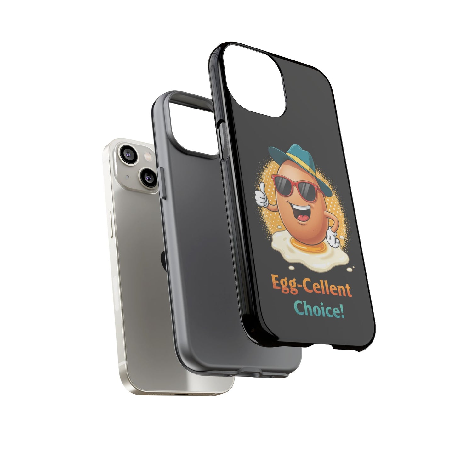 iPhone Case - Egg-Cellent Choice Pun Design