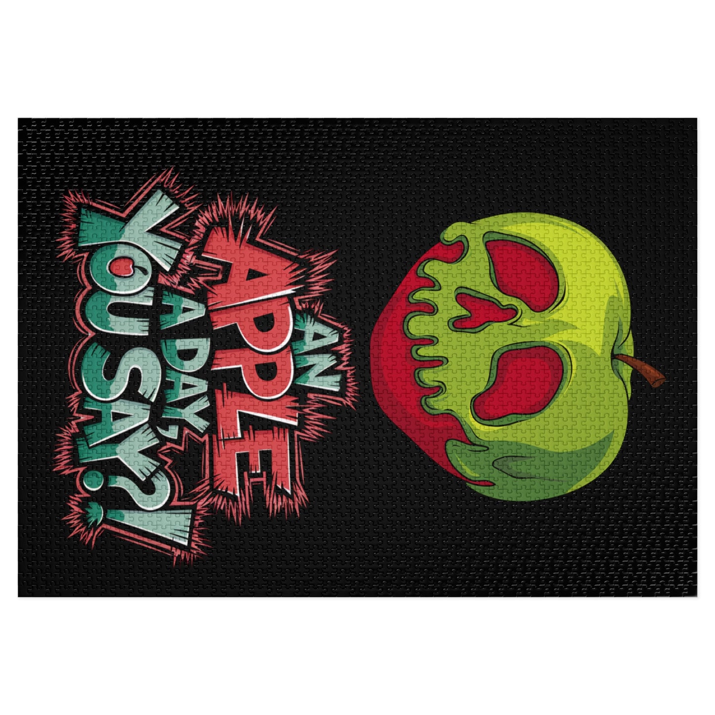 Jigsaw Puzzle - Poison Apple Design