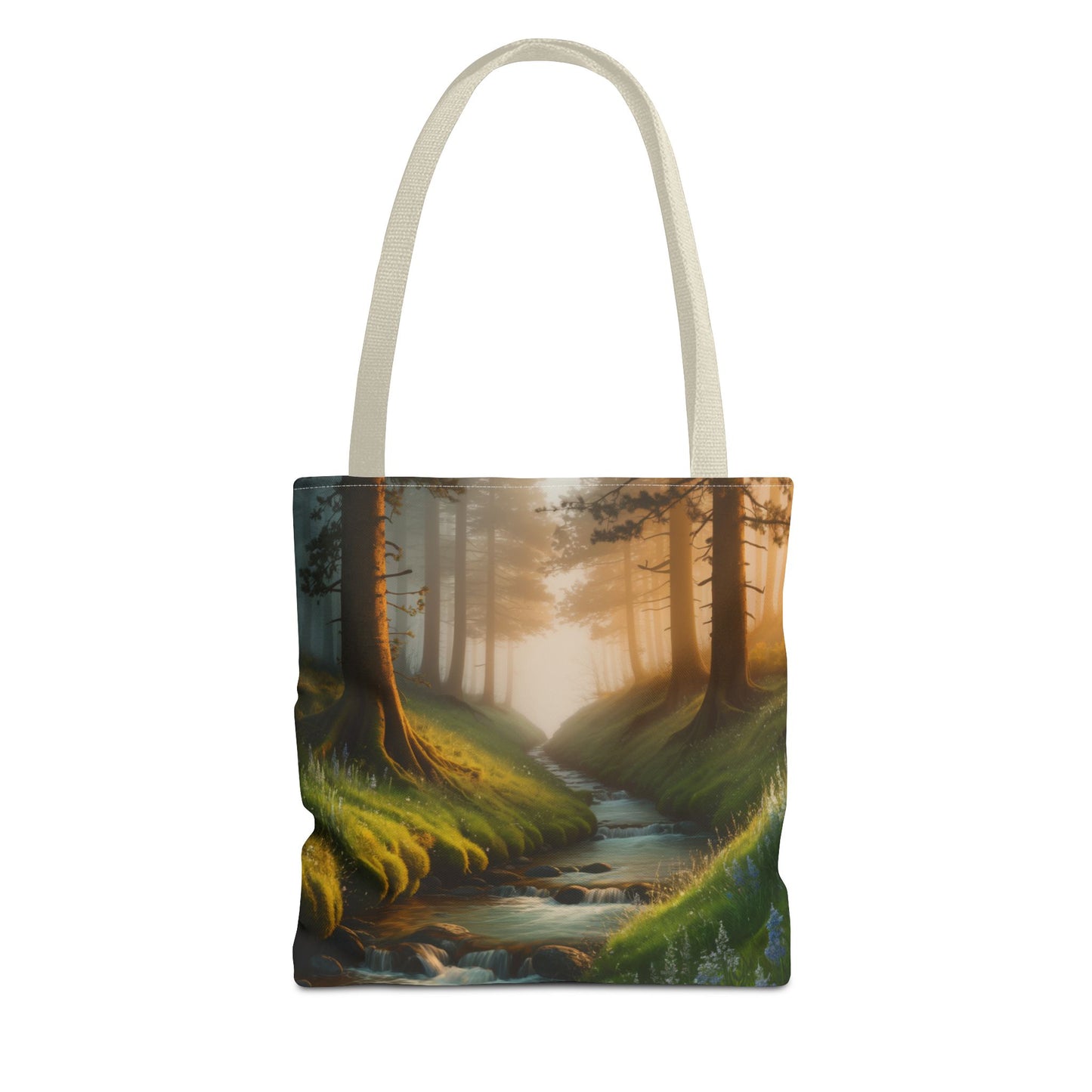 Nature Stream Tote Bag Shopping Bag Reusable Tote Nature Bag