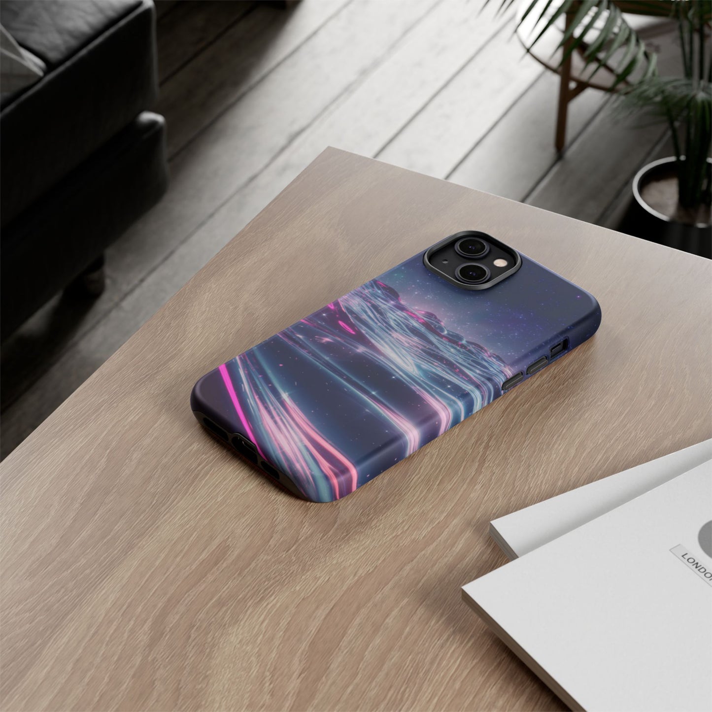 iPhone Case - Galactic Ocean and Sky Tough Case