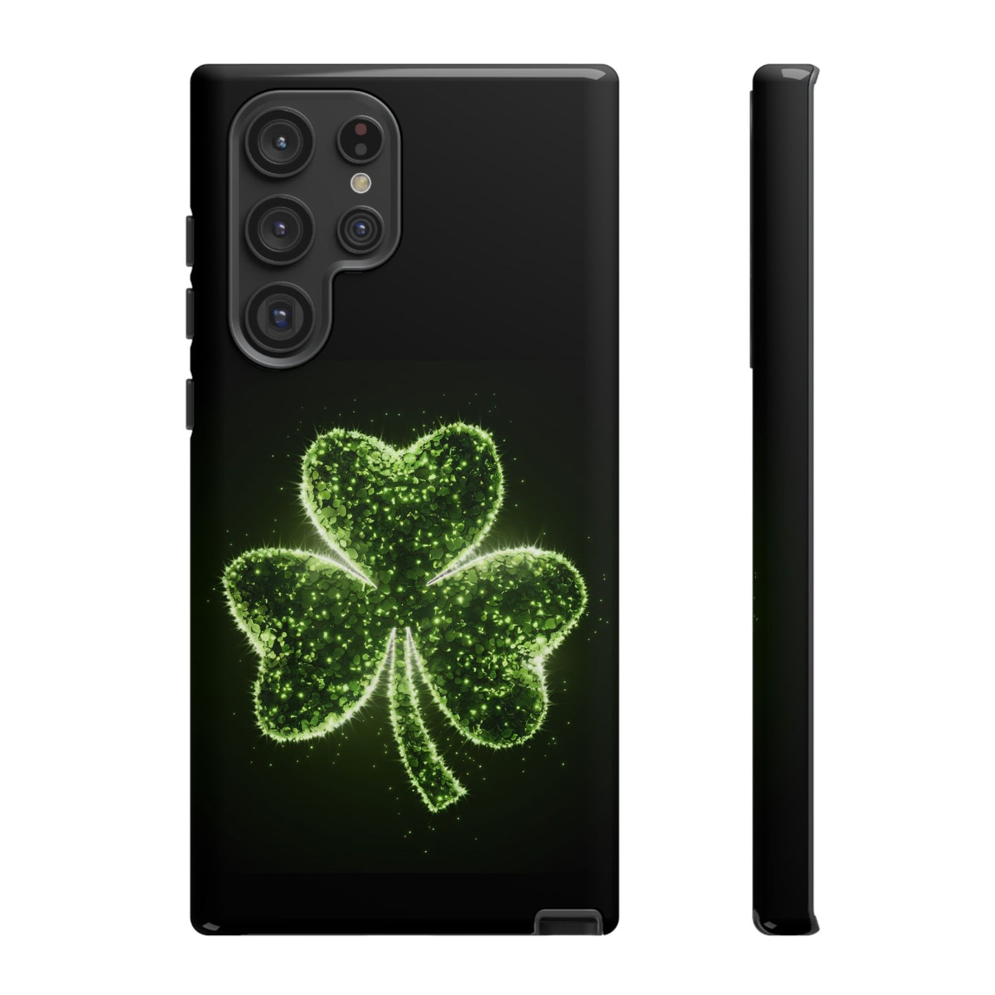 Phone Case - Shiny Shamrock Design for Samsung Galaxy