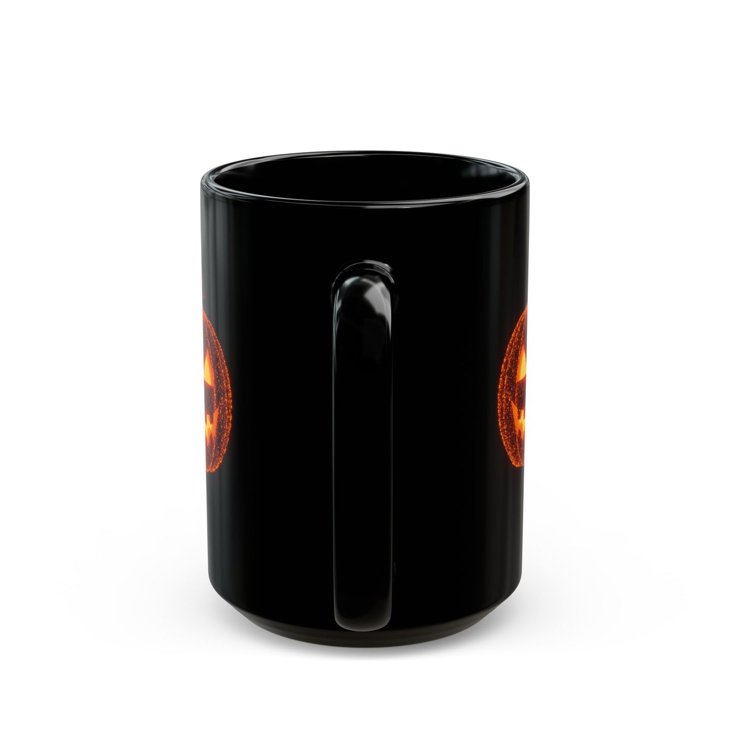 Glowing Jack-o'-Lantern Halloween Mug | Bioluminescent-Inspired Pumpkin Design | Spooky Coffee Cup | 11oz 15oz Fall Gift Idea
