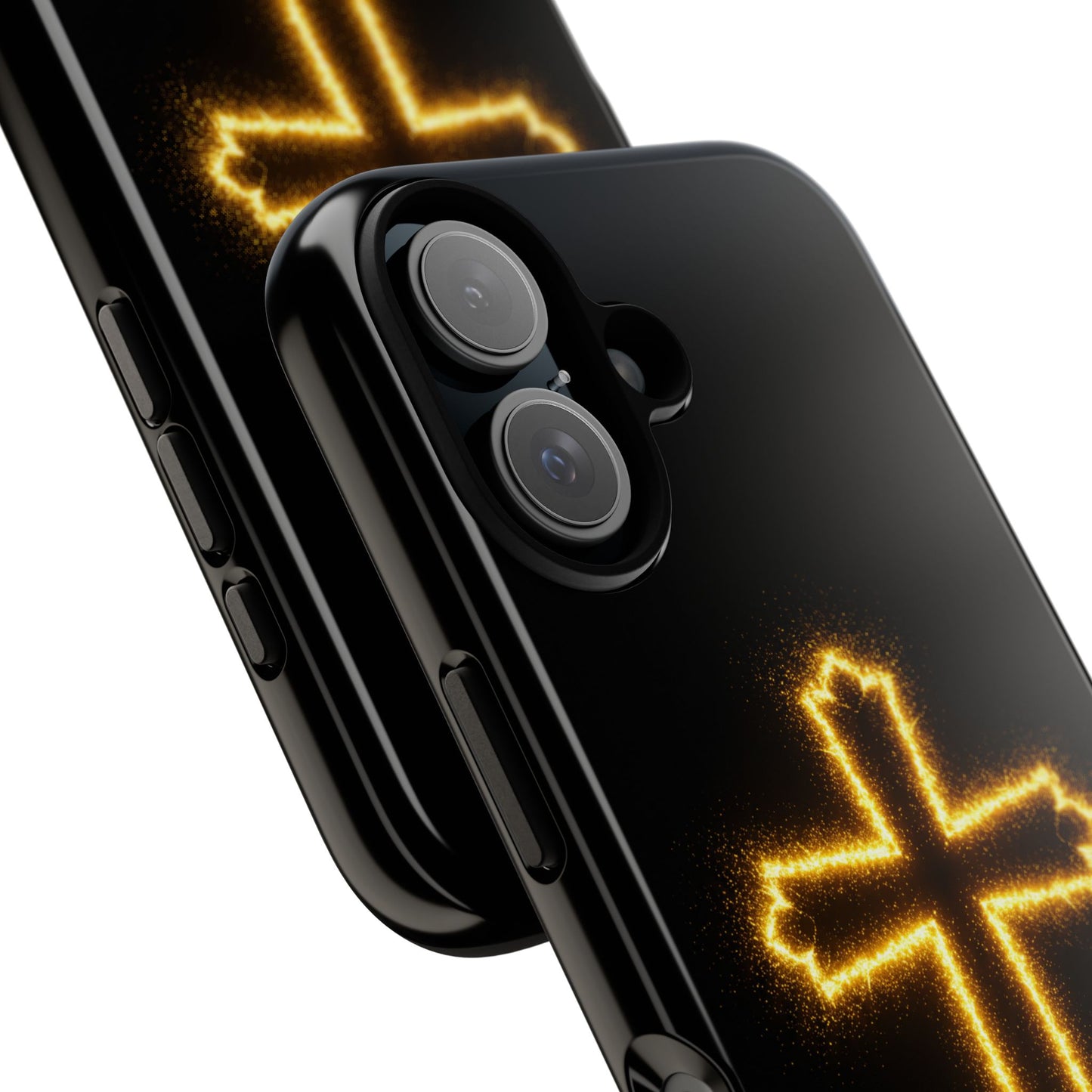 Glowing Cross Phone Case - Faith-Inspired Tough Cases