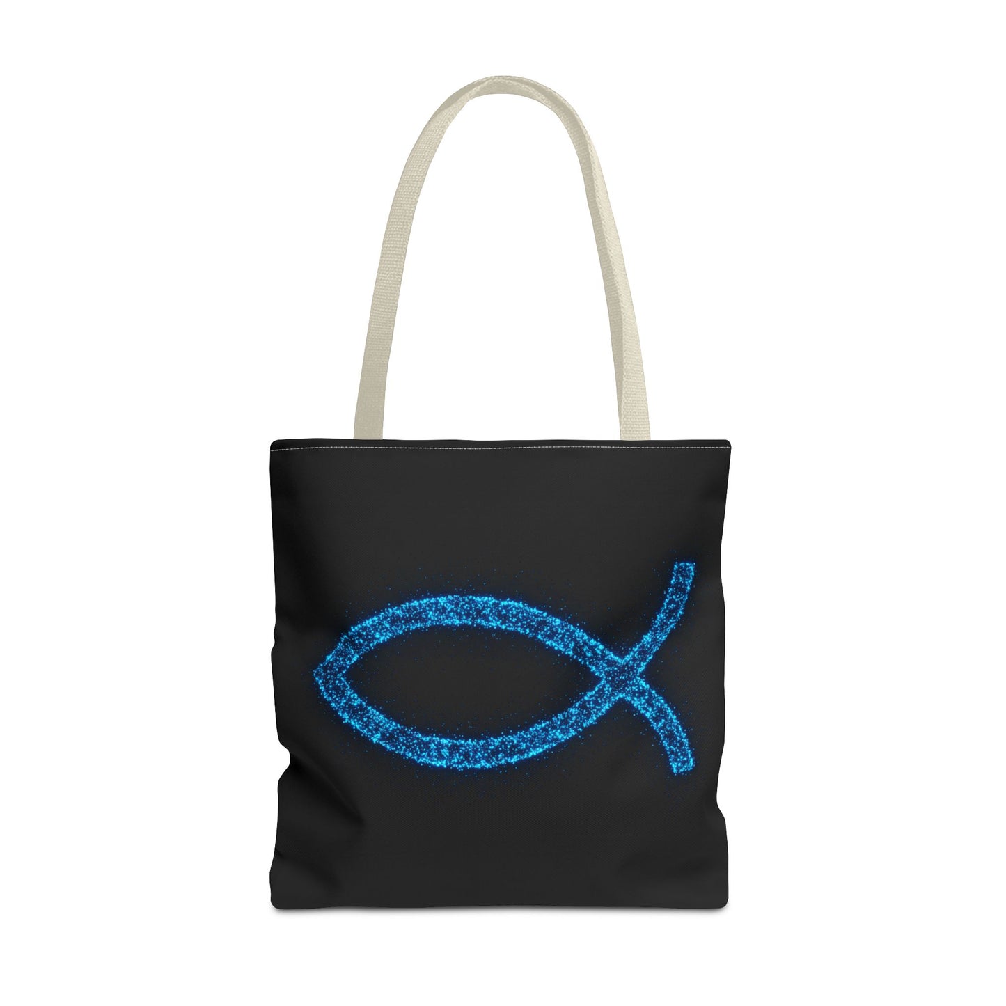 Sparkling Fish Symbol Tote Bag - Inspirational Vibes