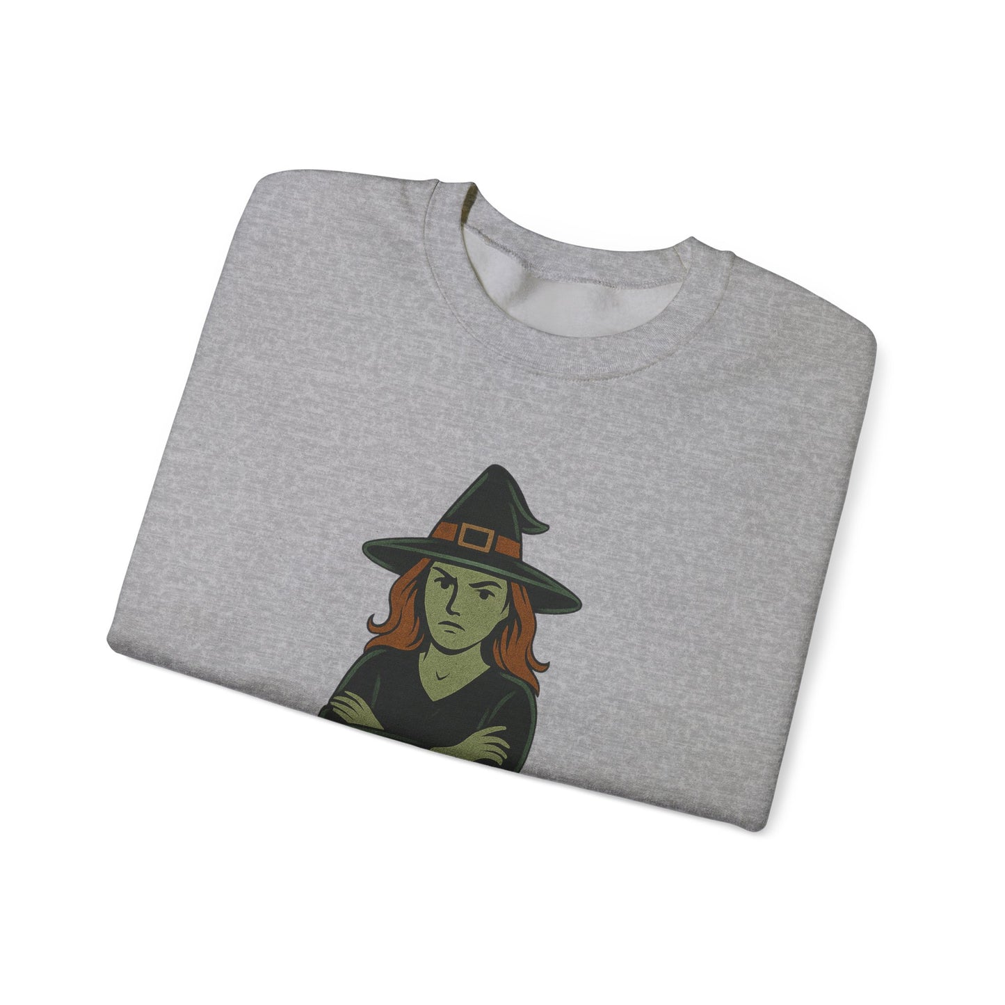 Resting Witch Face Sweatshirt, Funny Halloween Witch Crewneck, Spooky Season Sweatshirt, Fall Humor Graphic Pullover, Witchy Gift
