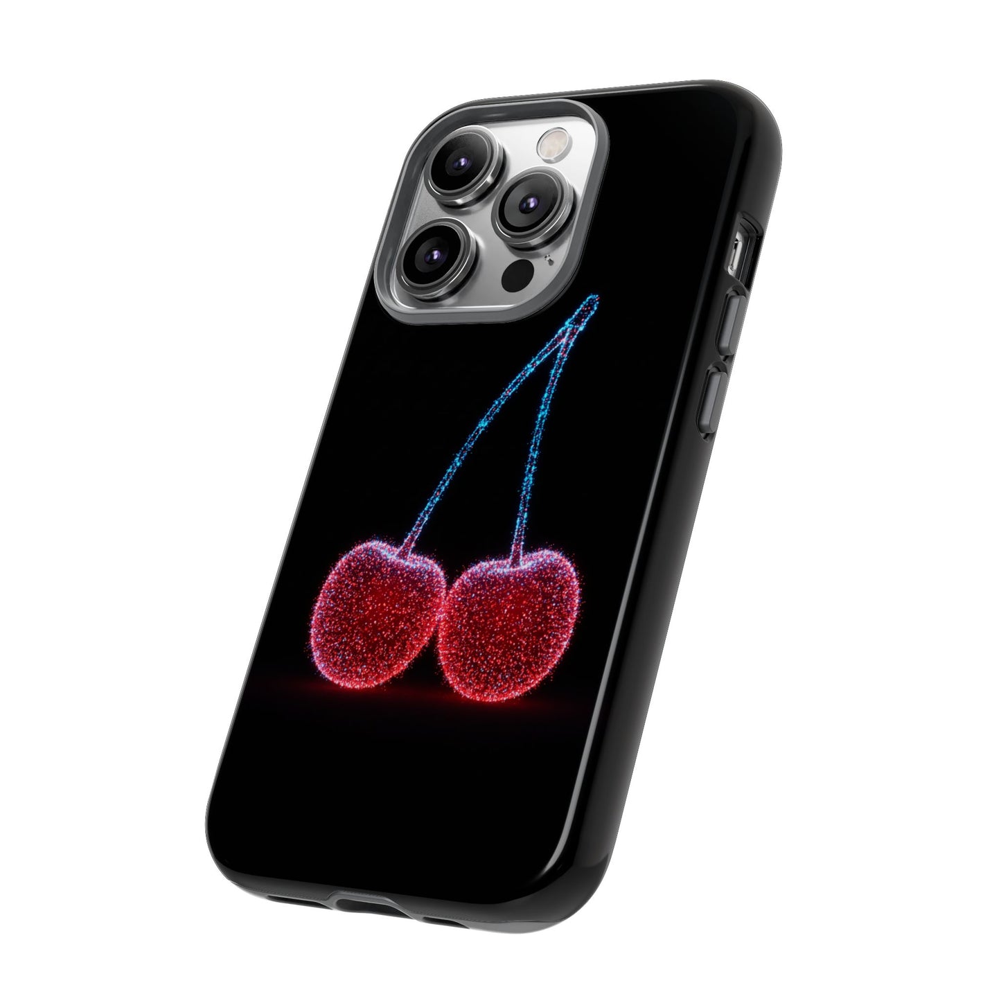 iPhone Case Bioluminescent Cherries Cherry Phone Case Cherry iPhone Case