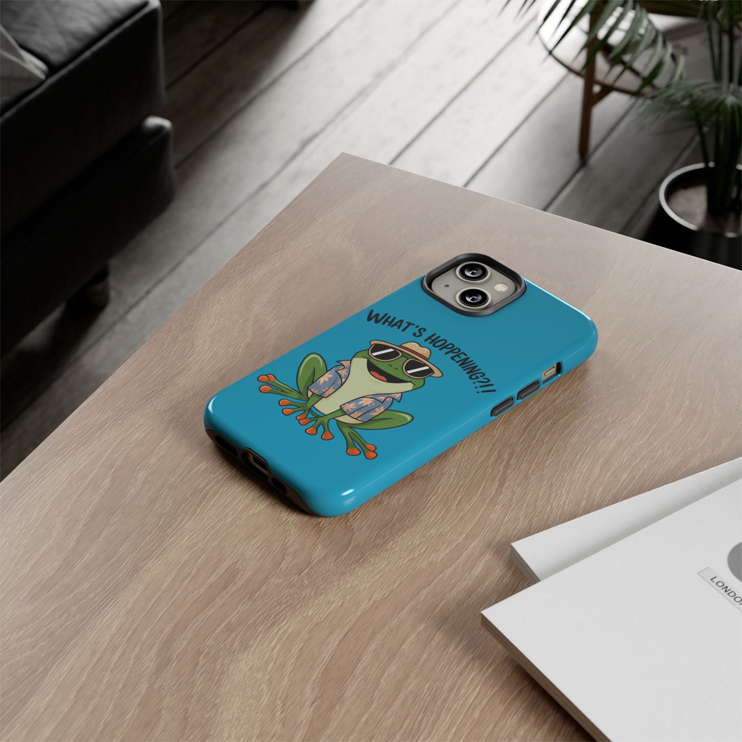 iPhone Case - Frog 'What's Hoppening'