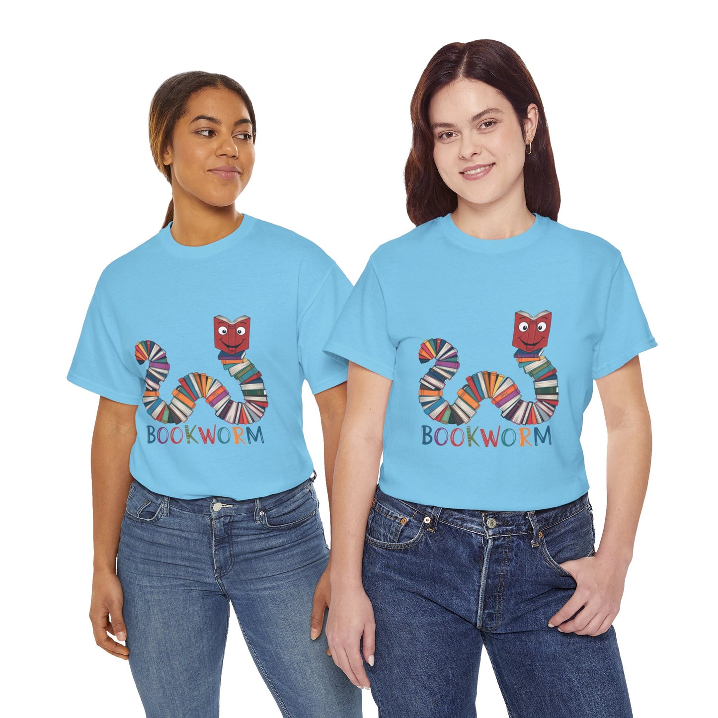 Cute Bookworm Shirt – Funny Reading Lover Tee – Teacher Gift – Kids Book Tee – Unisex Book Nerd Shirt – Book Club Graphic T-Shirt
