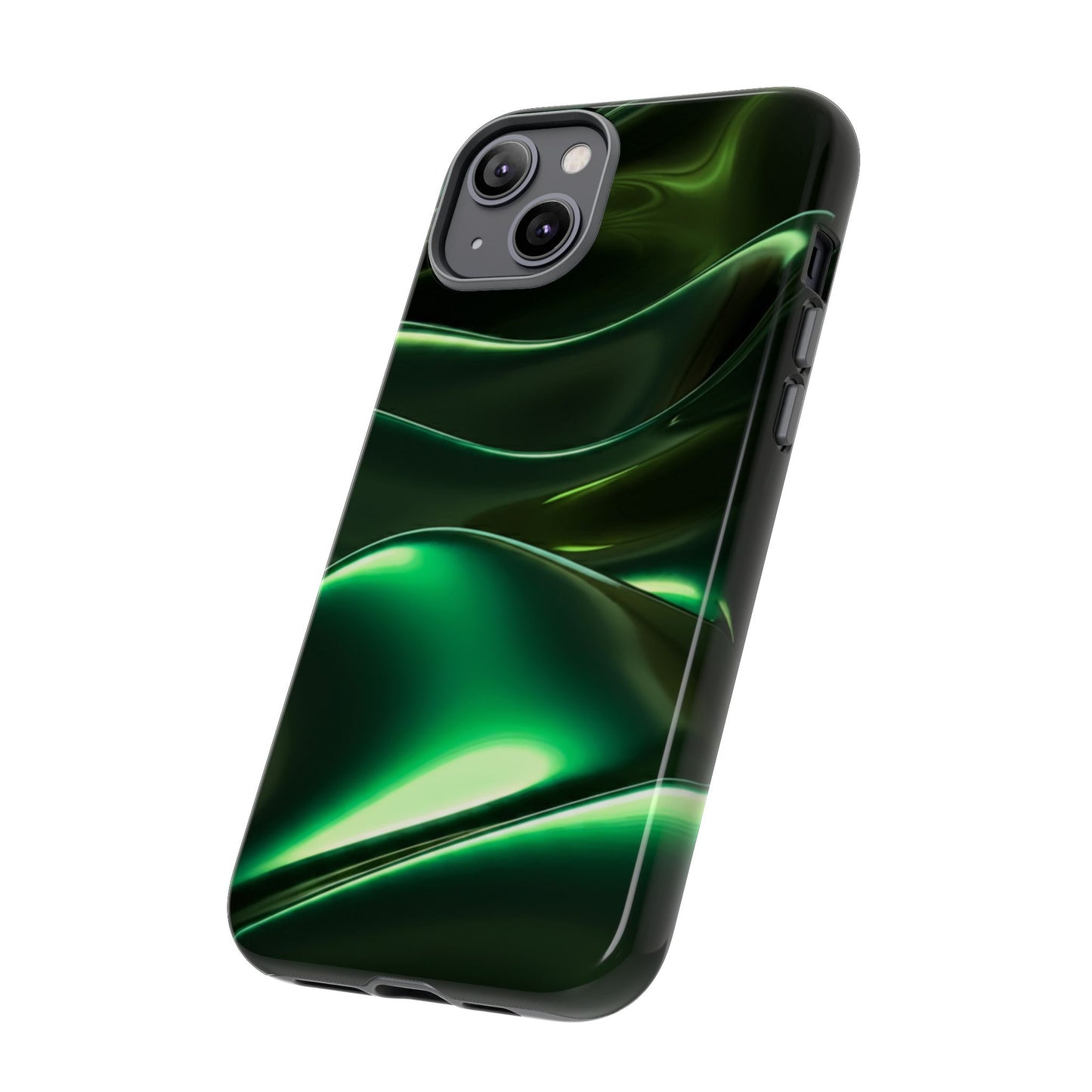 iPhone Case - Fluid Metallic Design