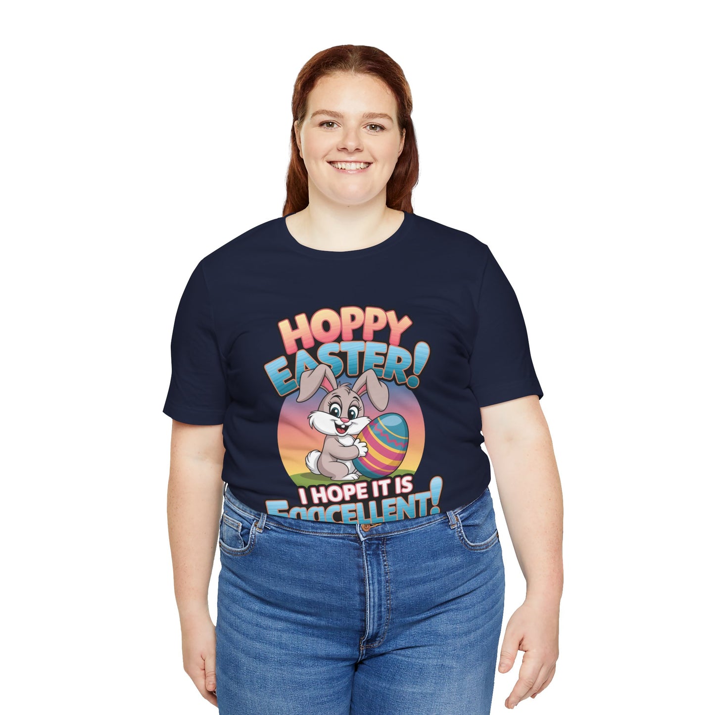 Happy Easter Unisex Tee Easter Shirt Easter Bunny T Shirt Easter Apparel Easter Bunny Outfit