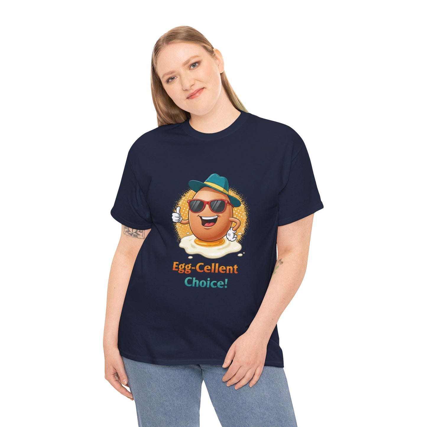 Funny Egg Shirt | Egg-Cellent Choice T-Shirt | Pun Food Tee | Breakfast Lover Gift | Cool Cartoon Egg Shirt | Dad Joke Shirt