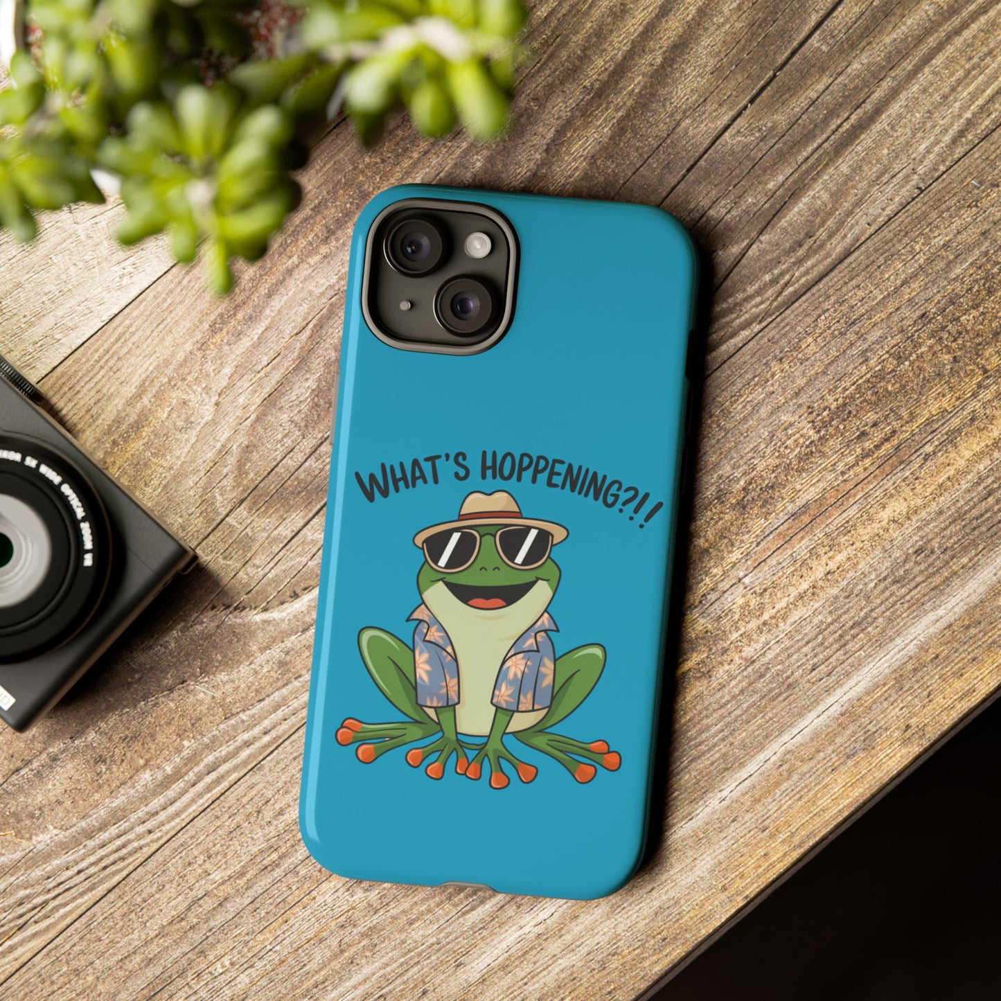 iPhone Case - Frog 'What's Hoppening'
