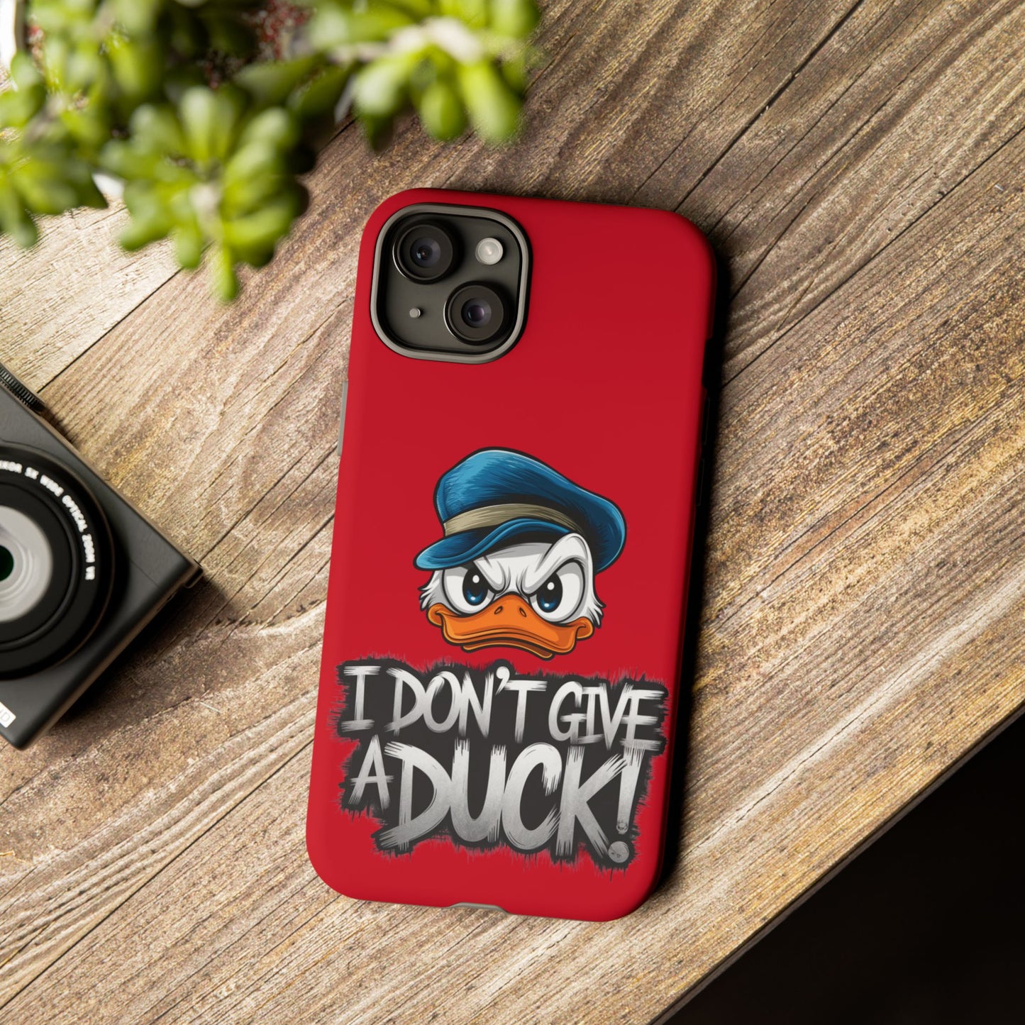 I Don't Give a Duck iPhone Case
