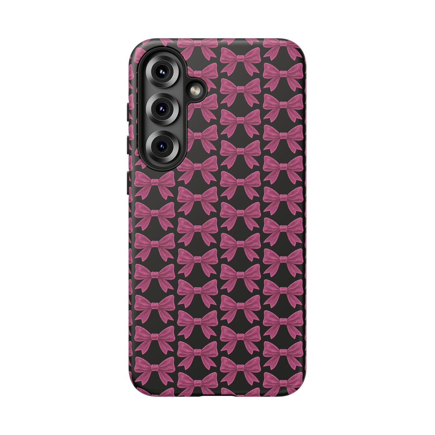 Pink Bow Samsung Case Coquette Aesthetic Phone Cover Cute Girly Phone Case Glossy Y2K Accessory Kawaii Samsung Case Gift