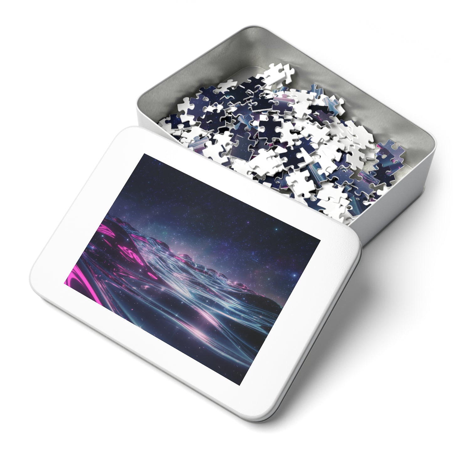 Jigsaw Puzzle: Galactic Ocean Night Sky