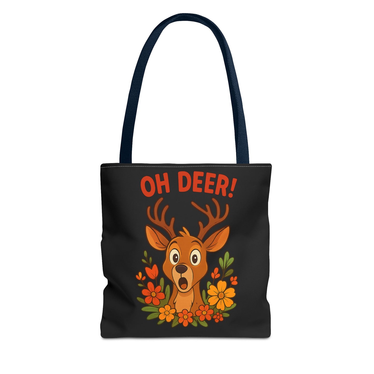 Oh Deer Tote Bag Wildlife Bag Deer Tote Nature Bag Grocery Bag Reusable Tote
