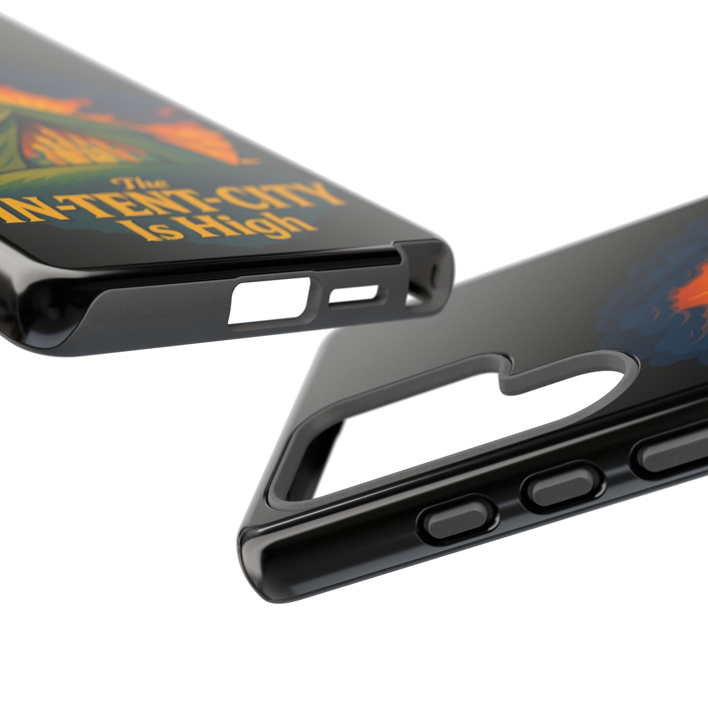 Samsung Phone Case - The In-Tent-City Is High Intense Phone Case Funny Intensity Case