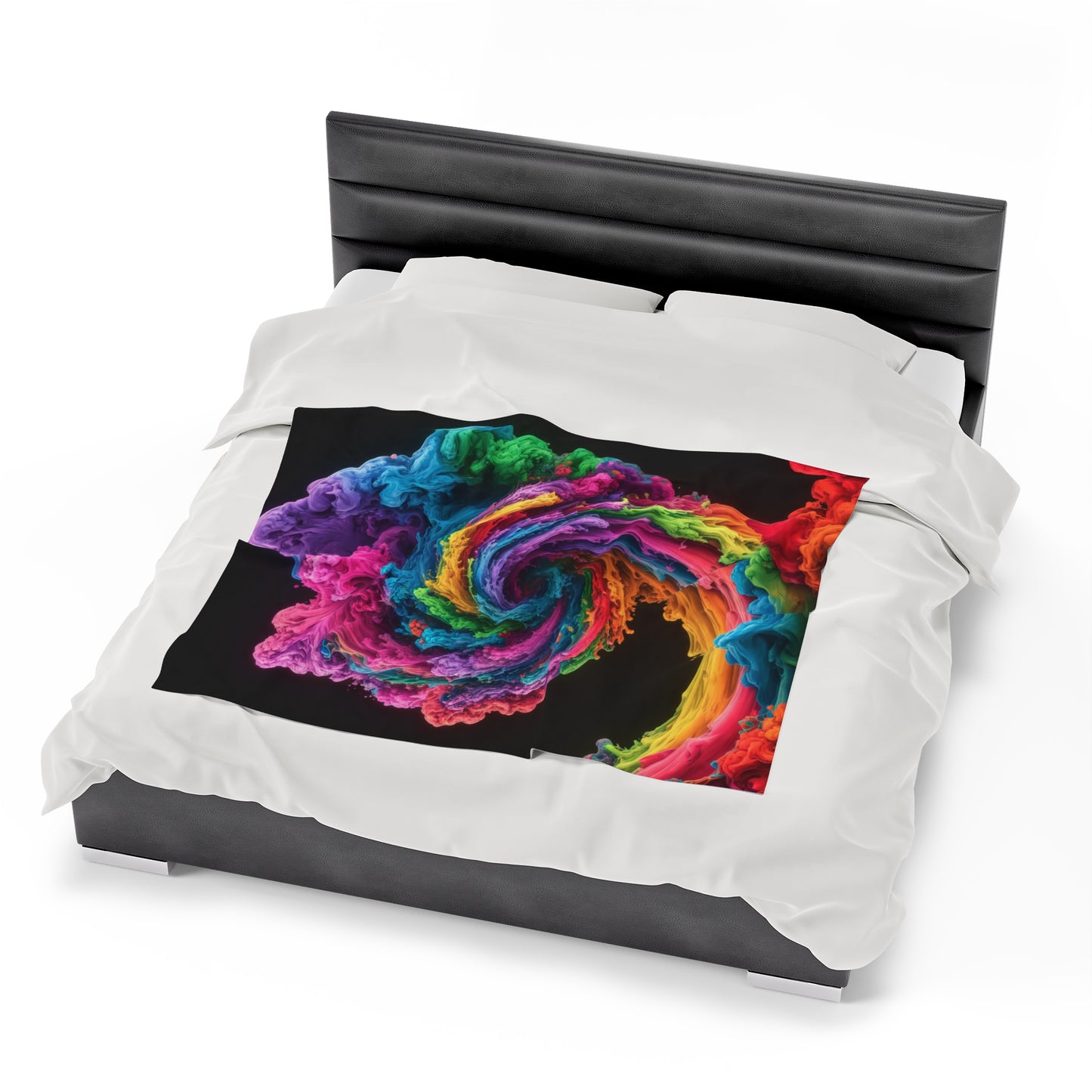Colorful Swirl Blanket
