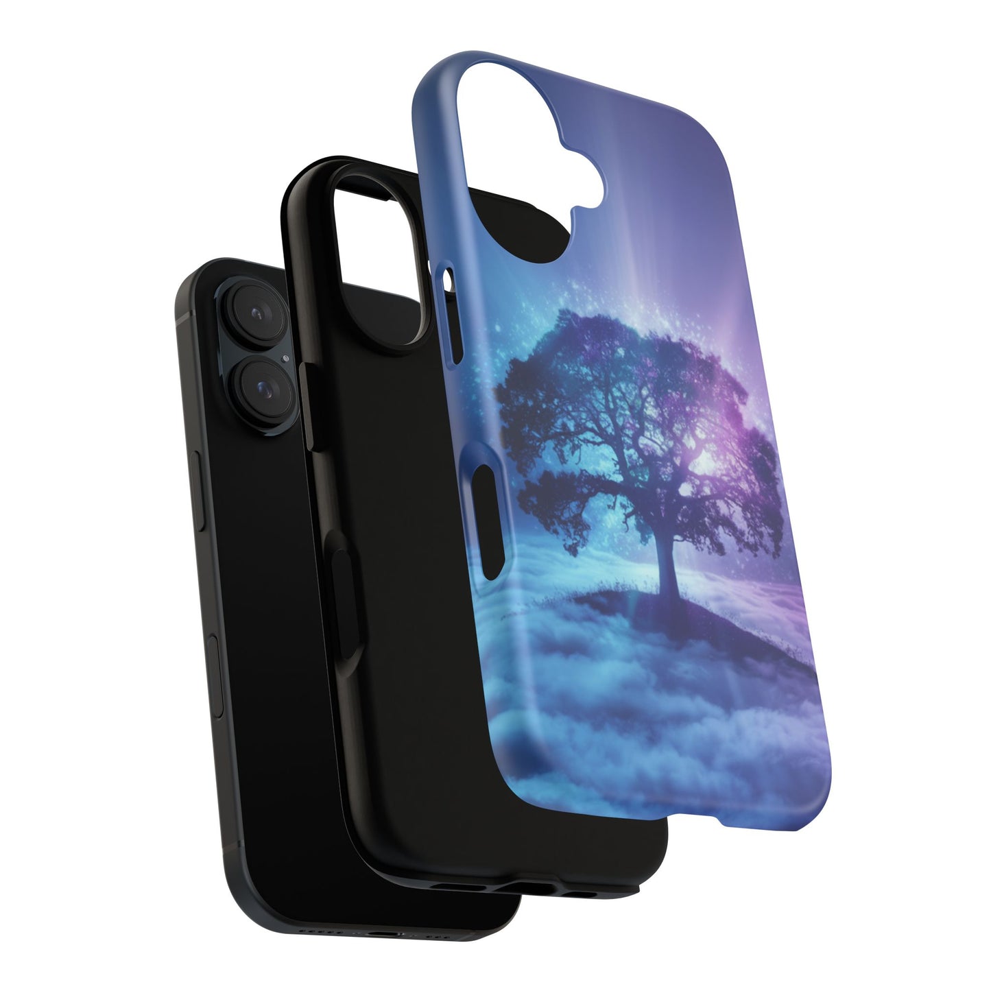 iPhone Case with Dreamy Tree Design