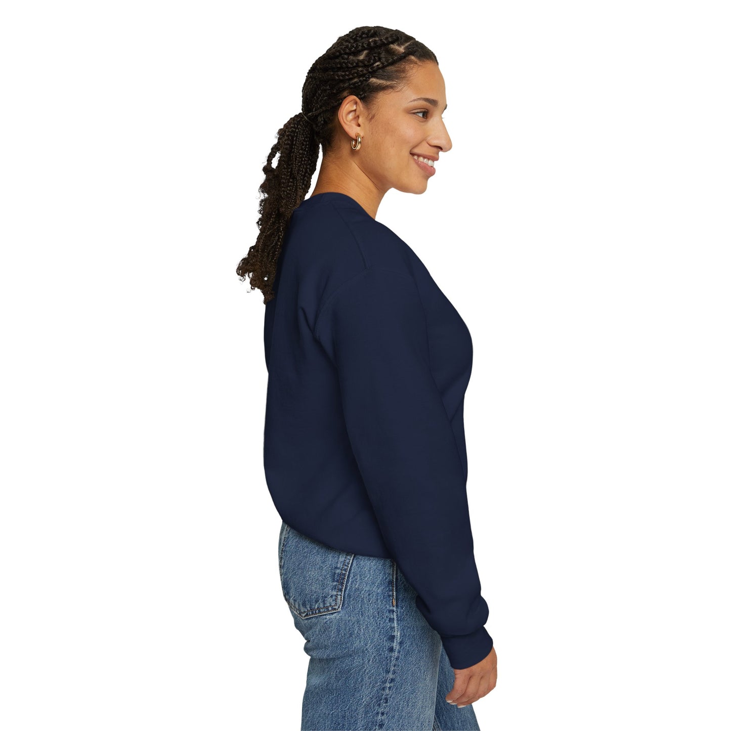 Thankful Peaceful Sweatshirt, Inspirational Quote Crewneck, Positive Message Sweater, Gratitude Gift, Cozy Faith Based Pullover