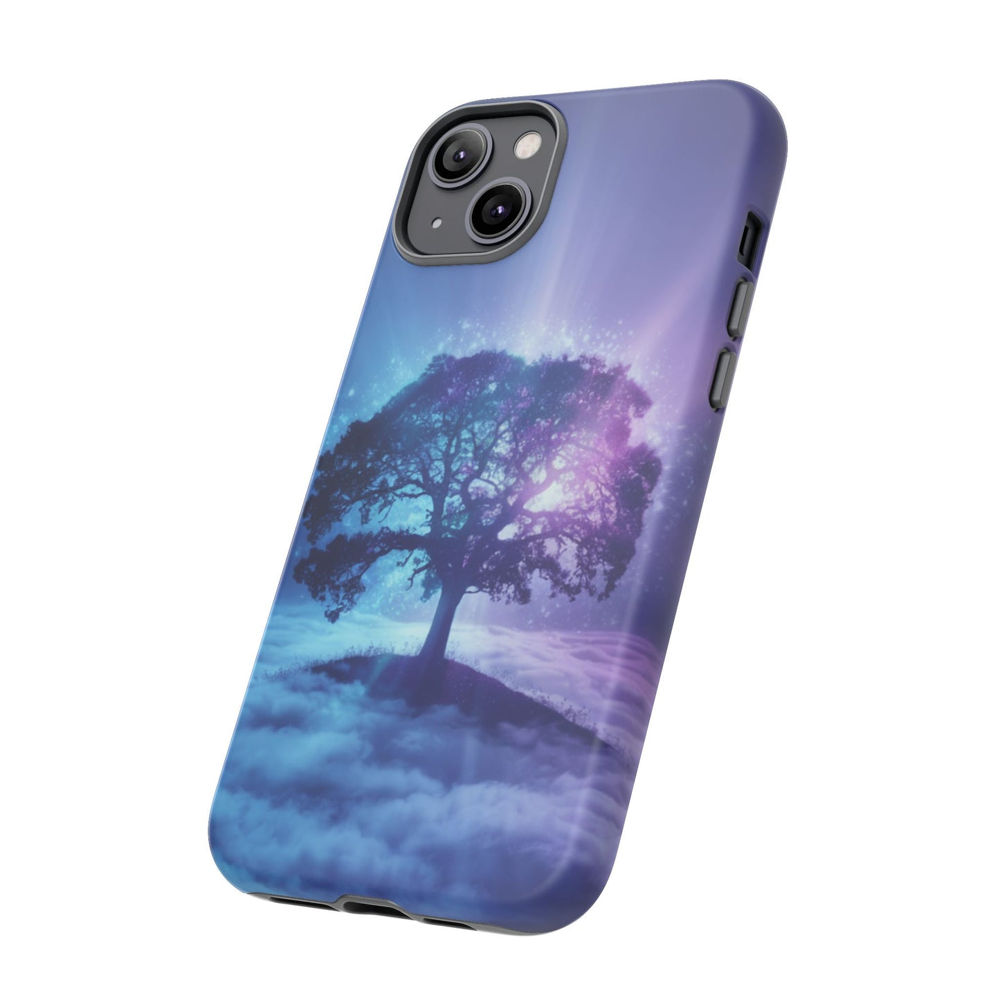 iPhone Case with Dreamy Tree Design