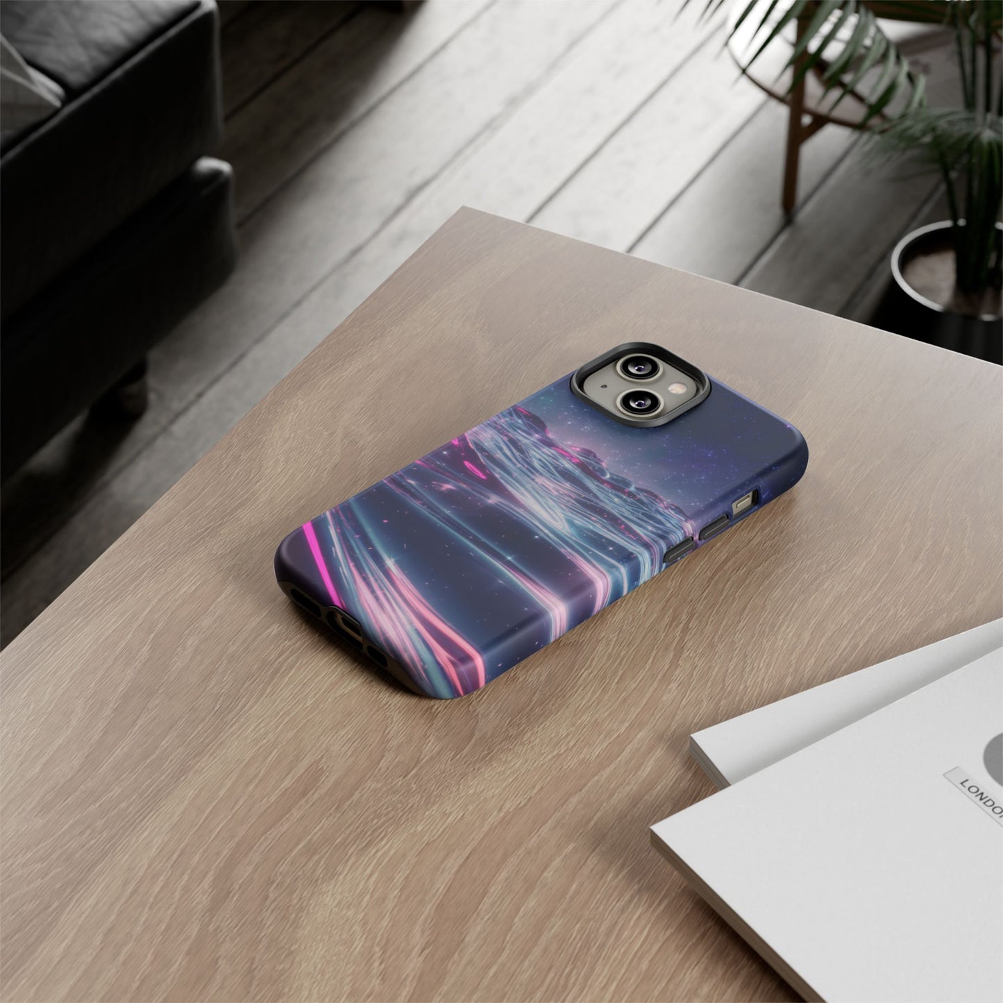 iPhone Case - Galactic Ocean and Sky Tough Case
