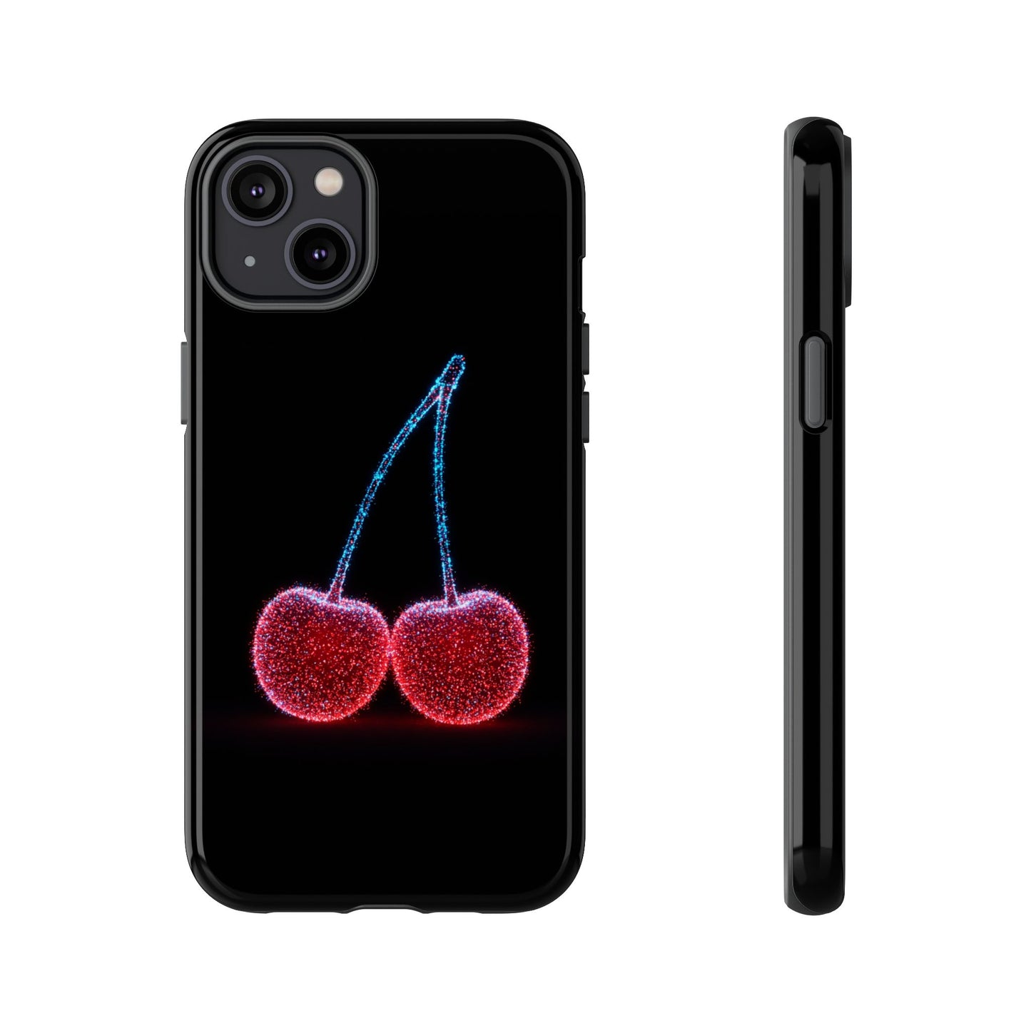 iPhone Case Bioluminescent Cherries Cherry Phone Case Cherry iPhone Case