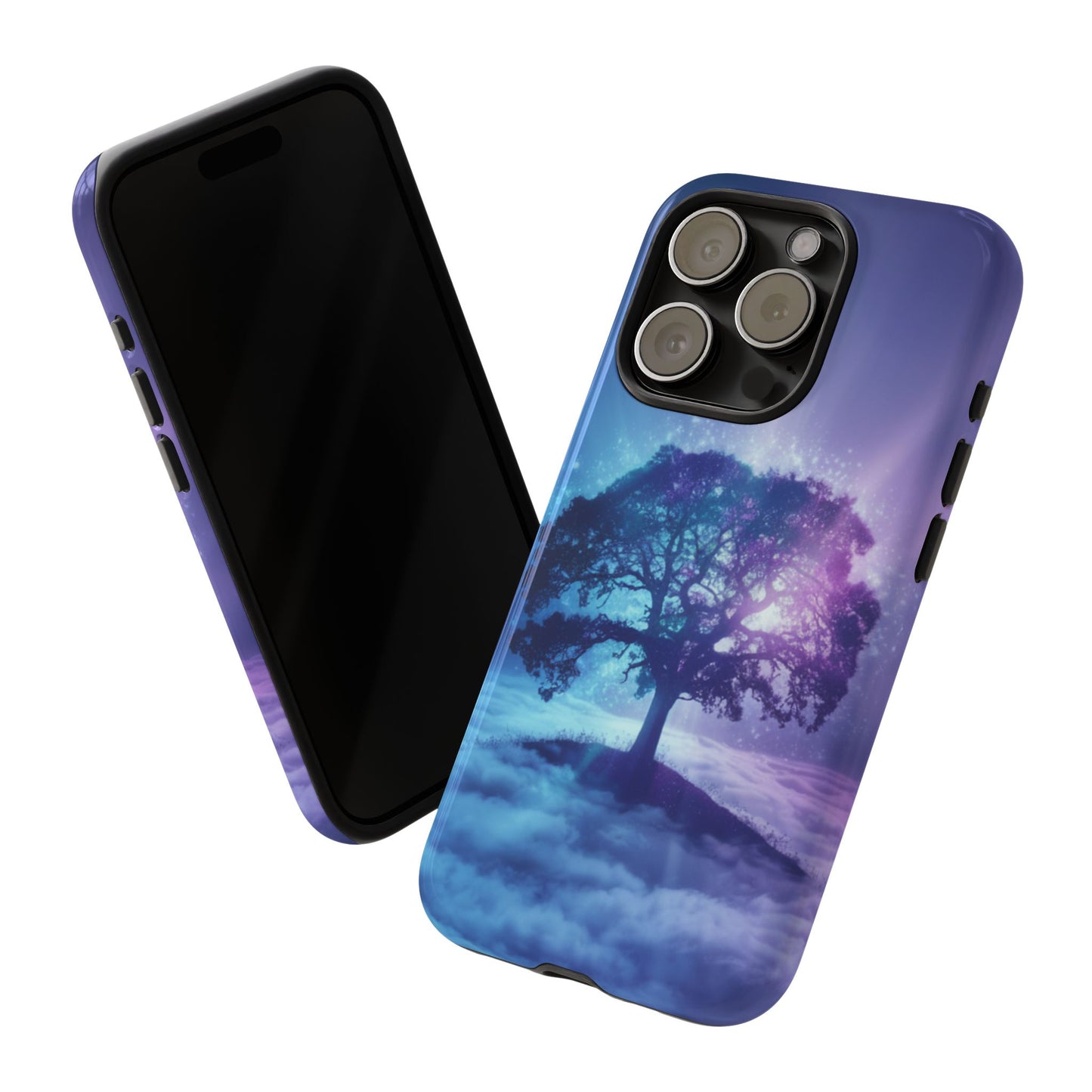 iPhone Case with Dreamy Tree Design