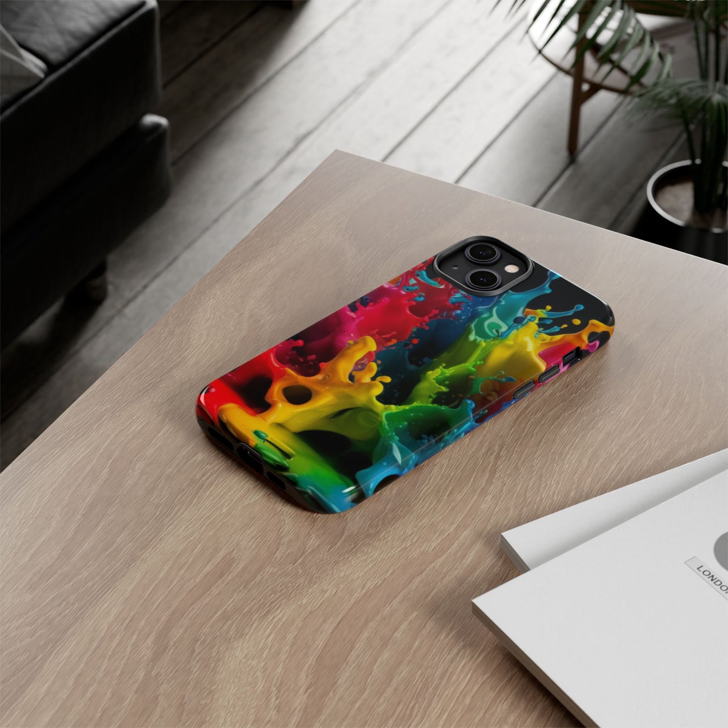 Vibrant Splash iPhone Case - Color Burst iPhone Case