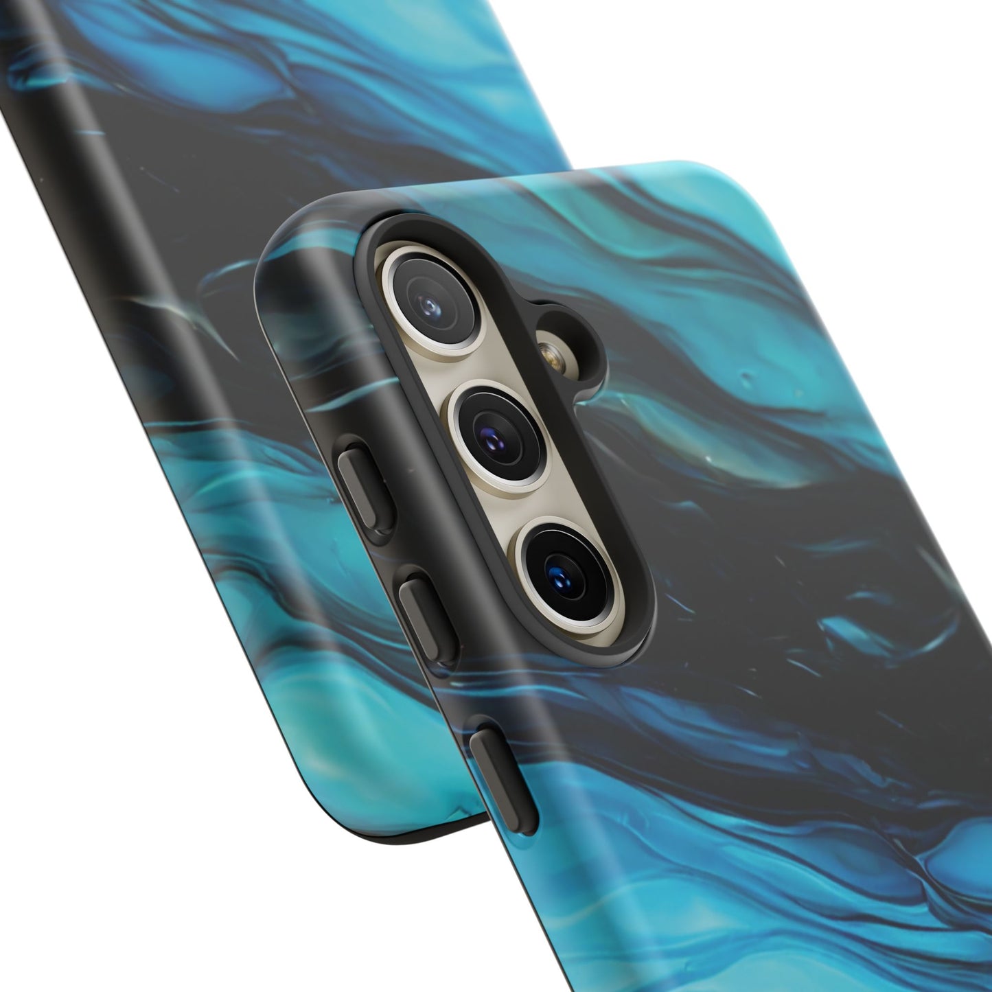 Samsung Galaxy Blue Splash Phone Case