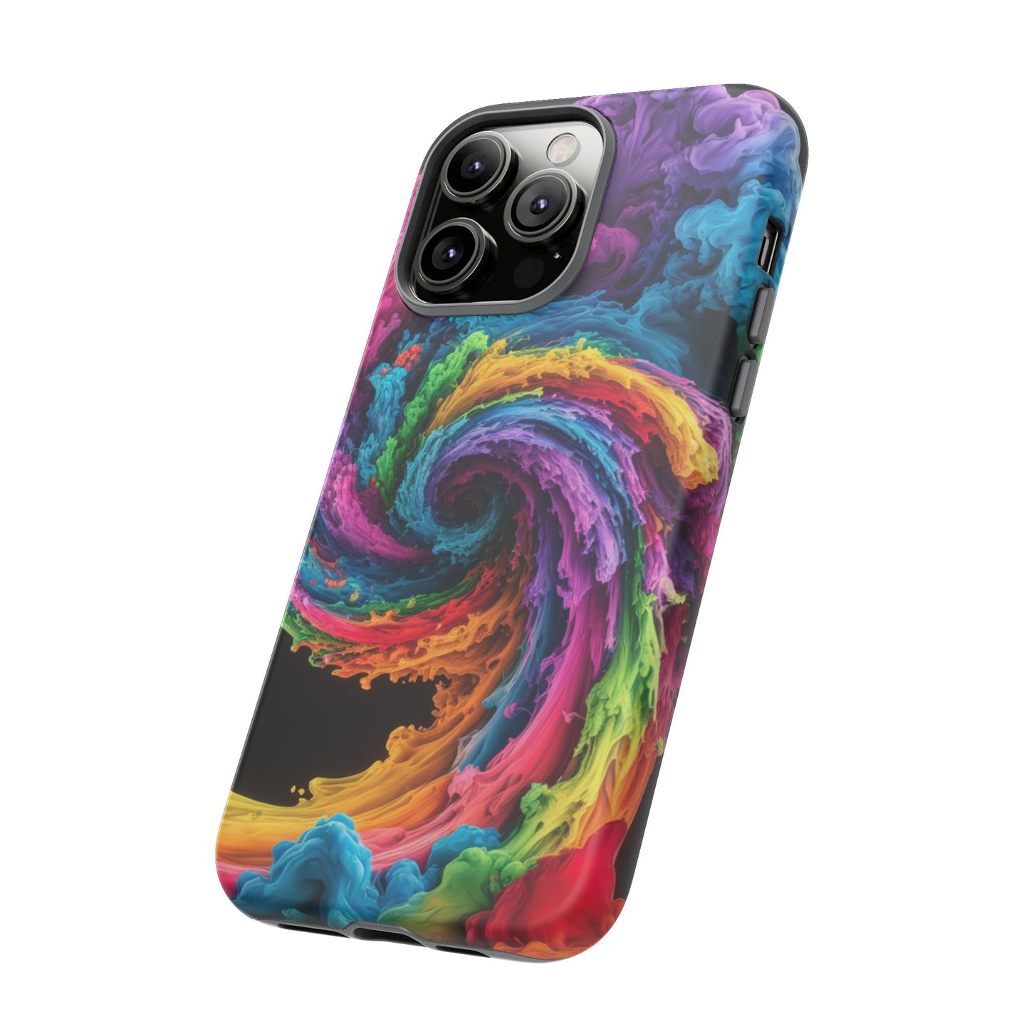 iPhone Case - Colorful Swirl Design