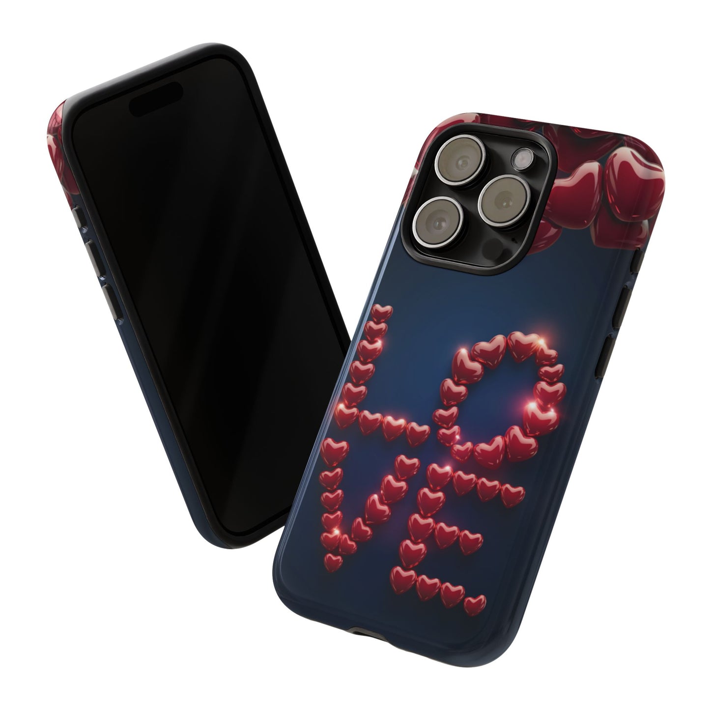 iPhone Case - Love Hearts Design