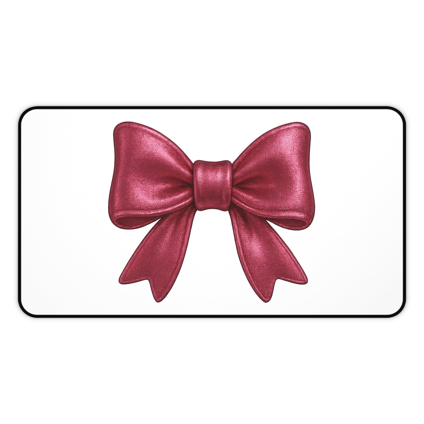 Pink Bow Mouse Pad XL β Cute Desk Mat for Women β Aesthetic Gaming Mat β Girly Office Decor β Streamer Setup Accessory β Desk Gift Idea