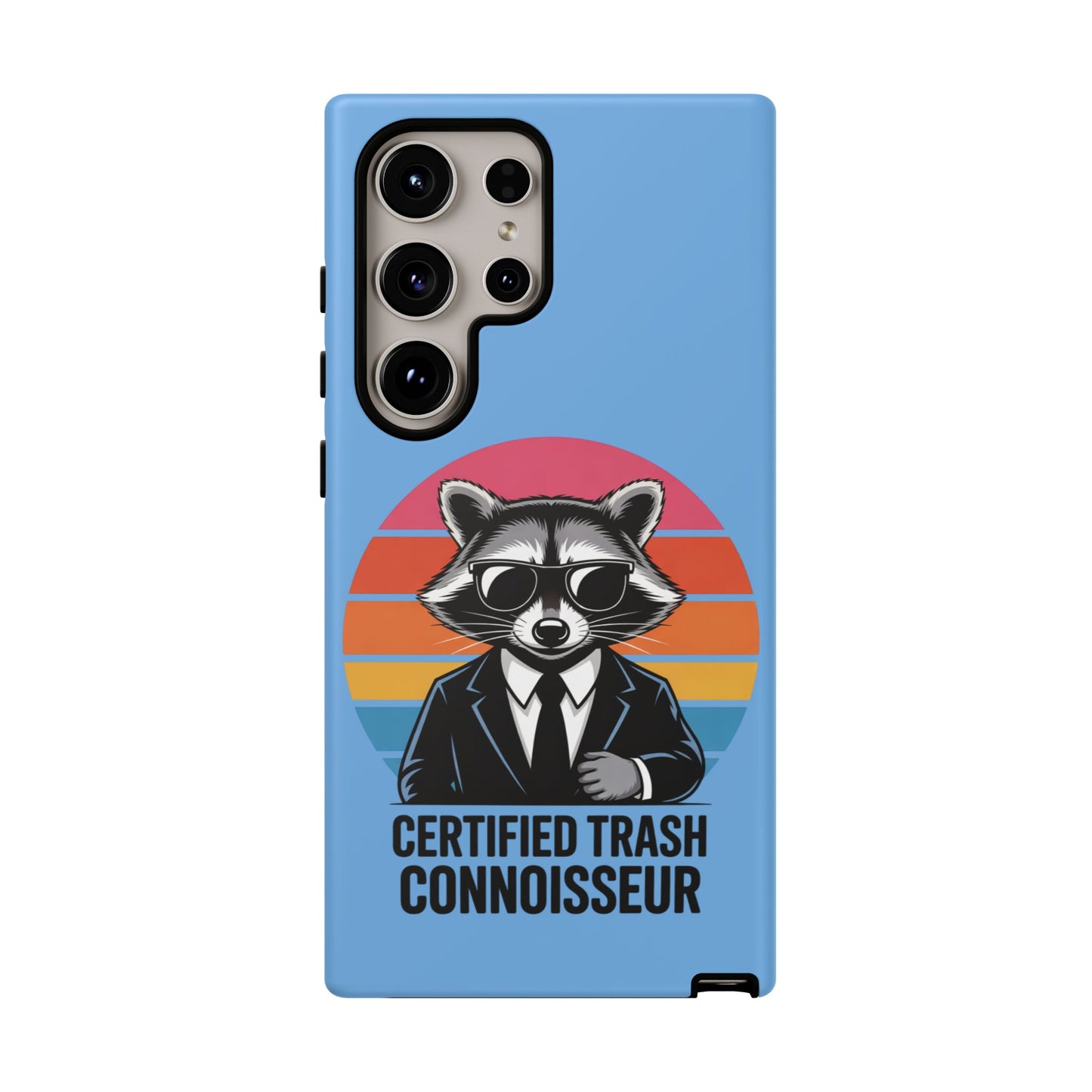 Certified Trash Connoisseur Phone Case - Fun & Stylish Protection for Animal Lovers