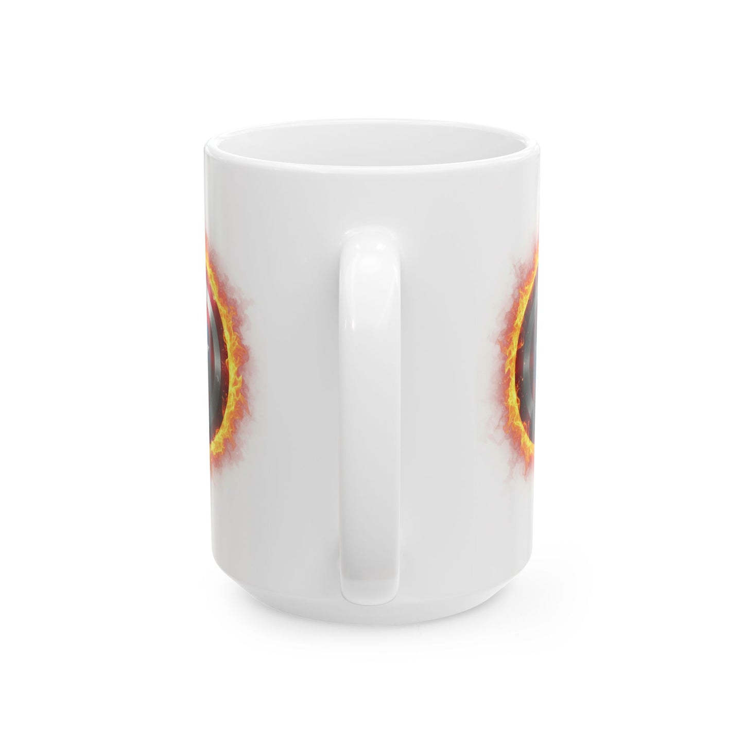 Captain America Shield Flame Mug