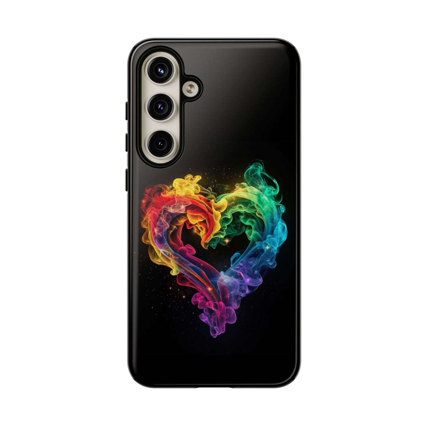 Samsung Galaxy Case - Colorful Heart Design