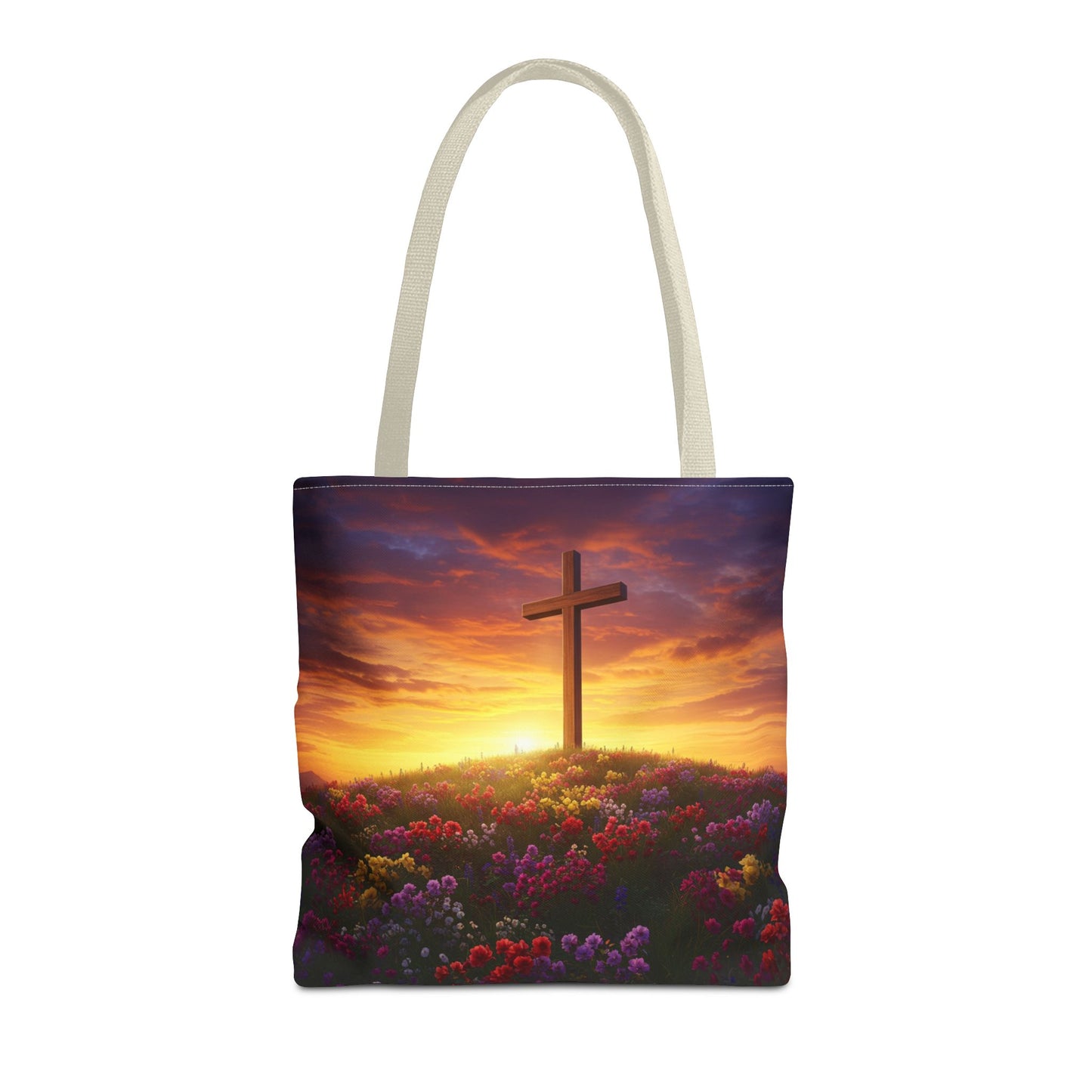 Da Vinci Cross Tote Bag Christian Bag Spiritual Tote Religious Tote Bag