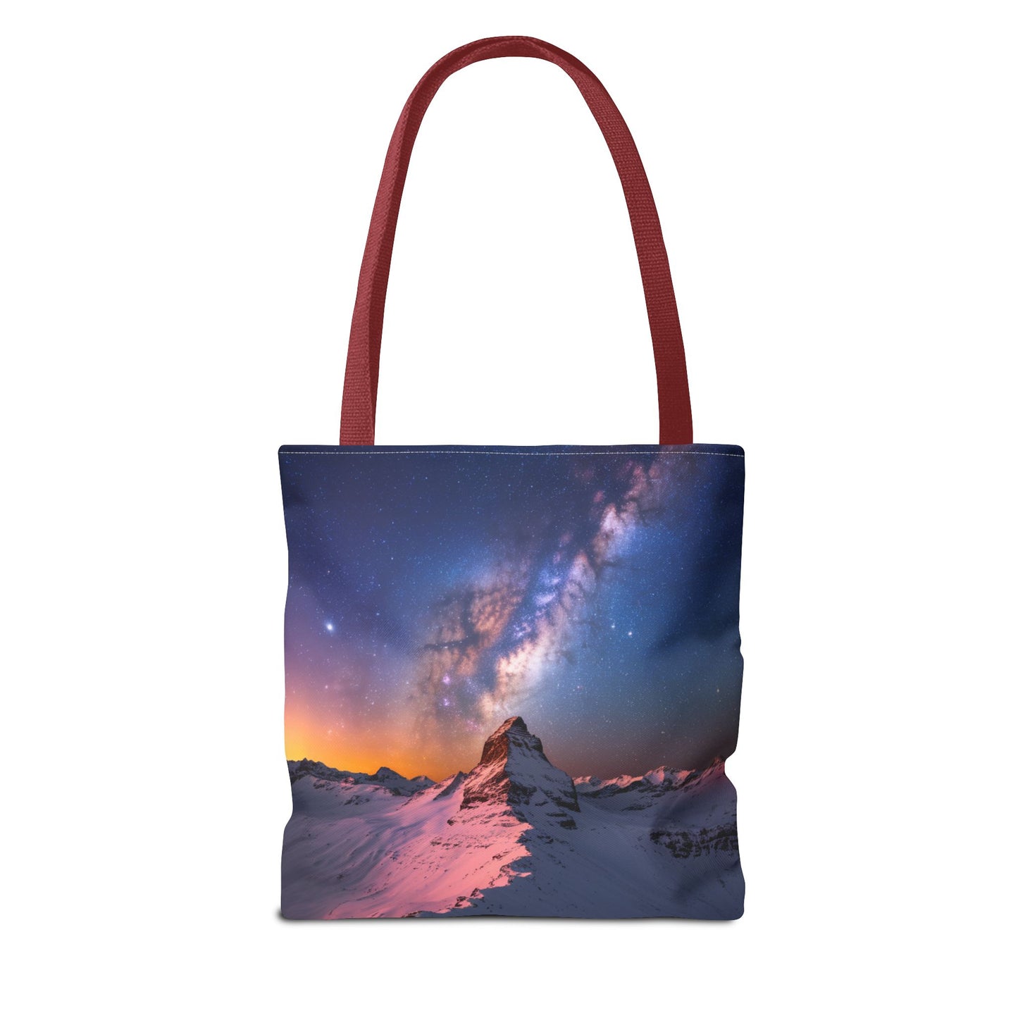 Stunning Mountain Galaxy Tote Bag - Nature Lover's Eco-Friendly Bag