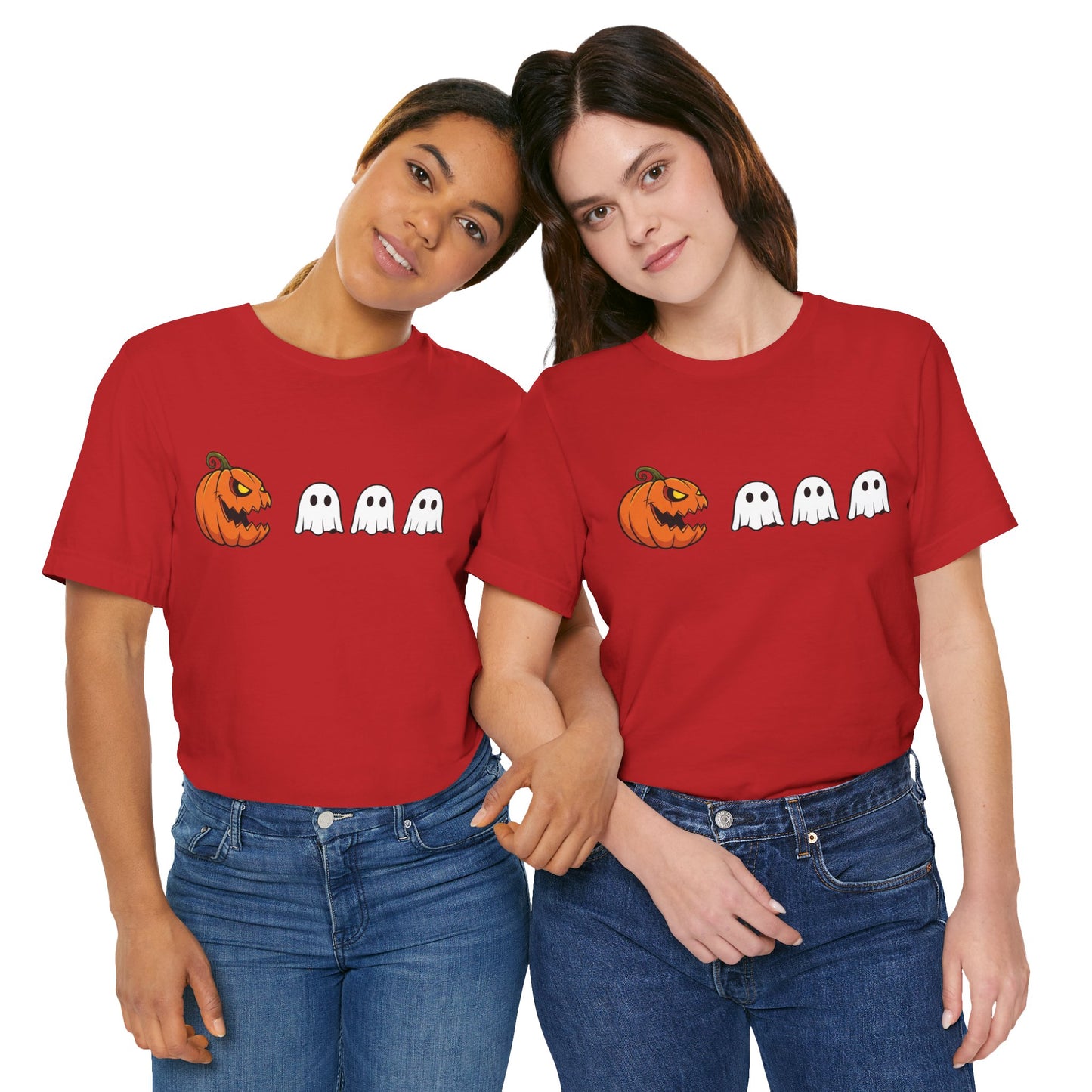 Pumpkin Pac-Man Shirt, Halloween Arcade Tee, Pumpkin Chase Ghosts Tee, Retro Gaming Halloween, Spooky Season Shirt, Vintage Game Pumpkin Top