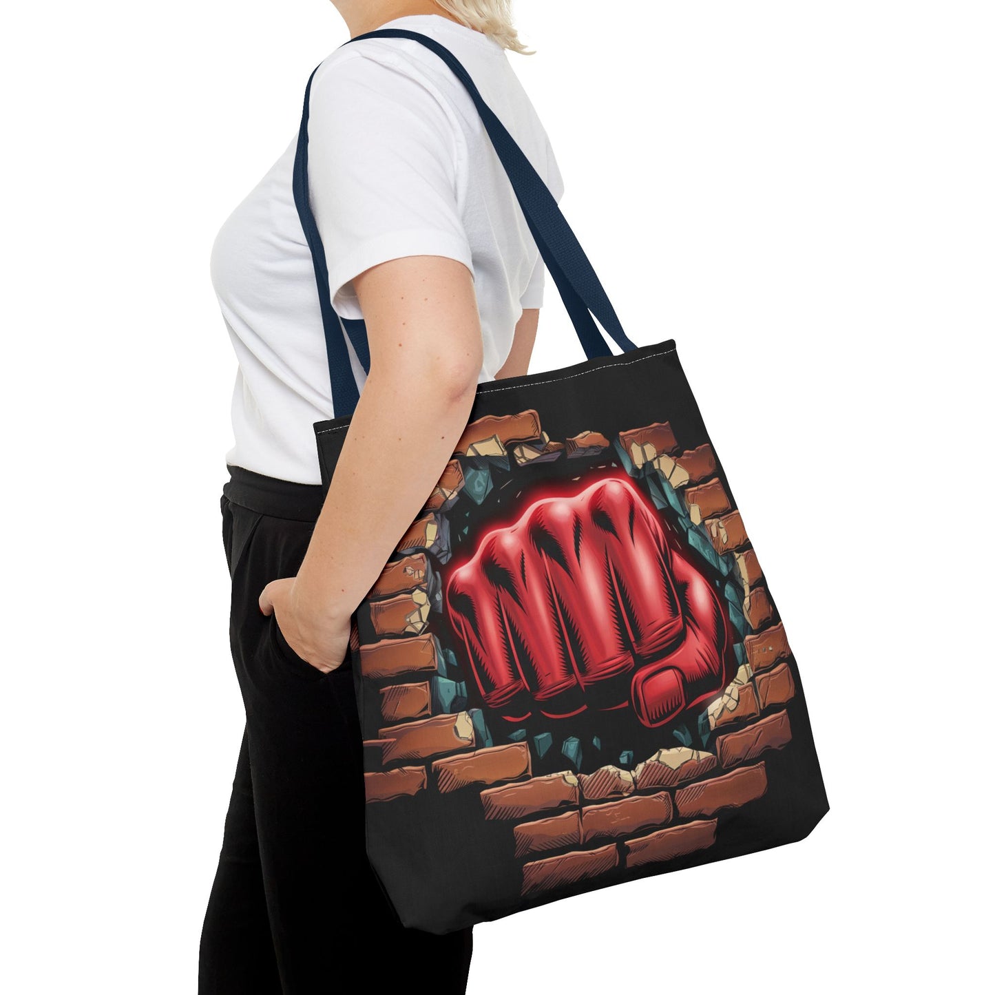 Red Fist Tote Bag