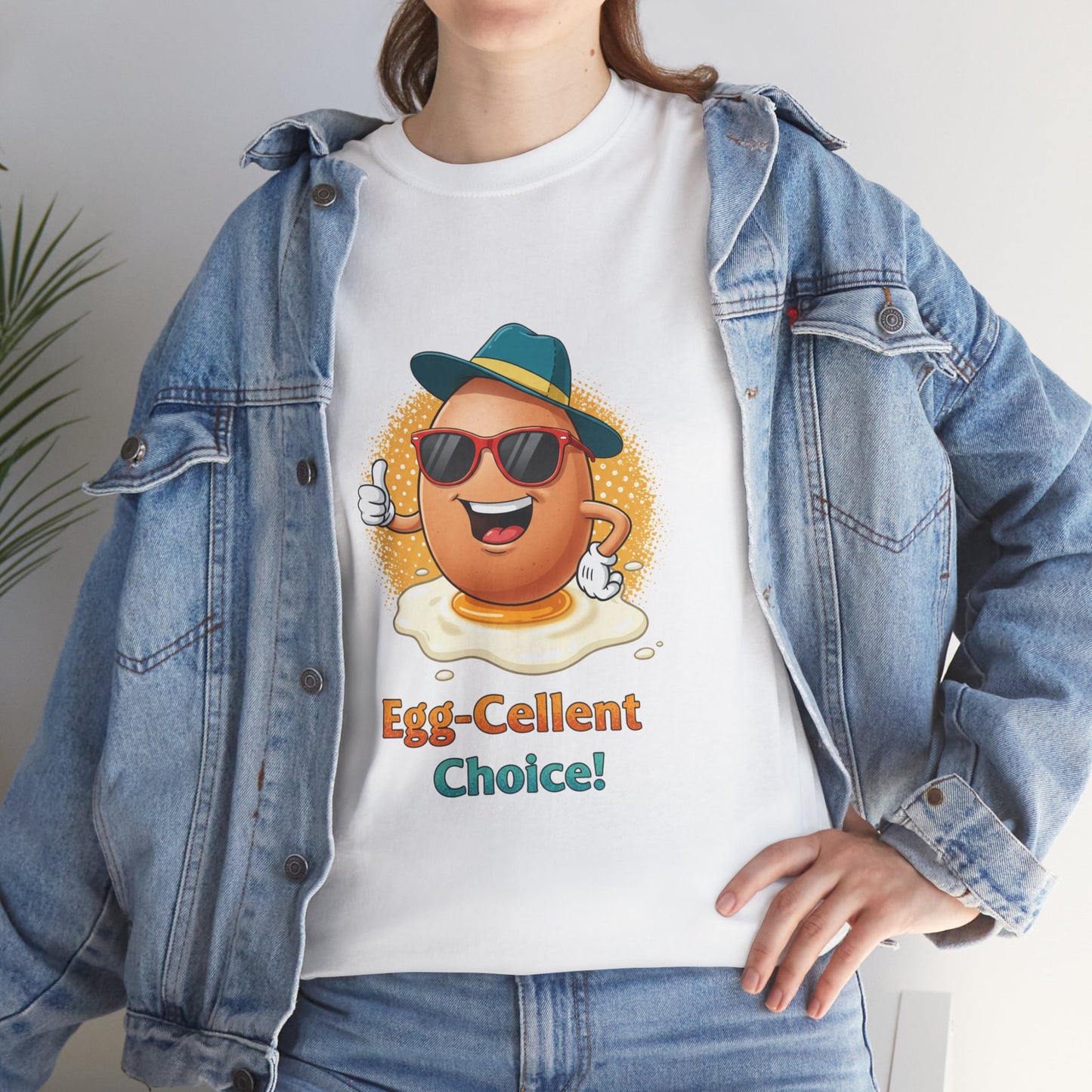 Funny Egg Shirt | Egg-Cellent Choice T-Shirt | Pun Food Tee | Breakfast Lover Gift | Cool Cartoon Egg Shirt | Dad Joke Shirt