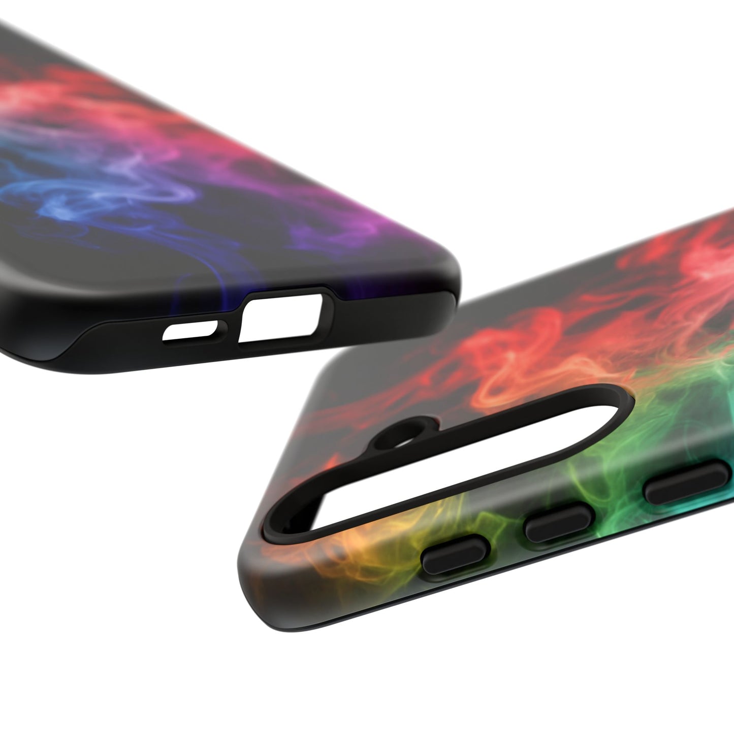 Samsung Galaxy Tough Case with Colorful Smoke Design