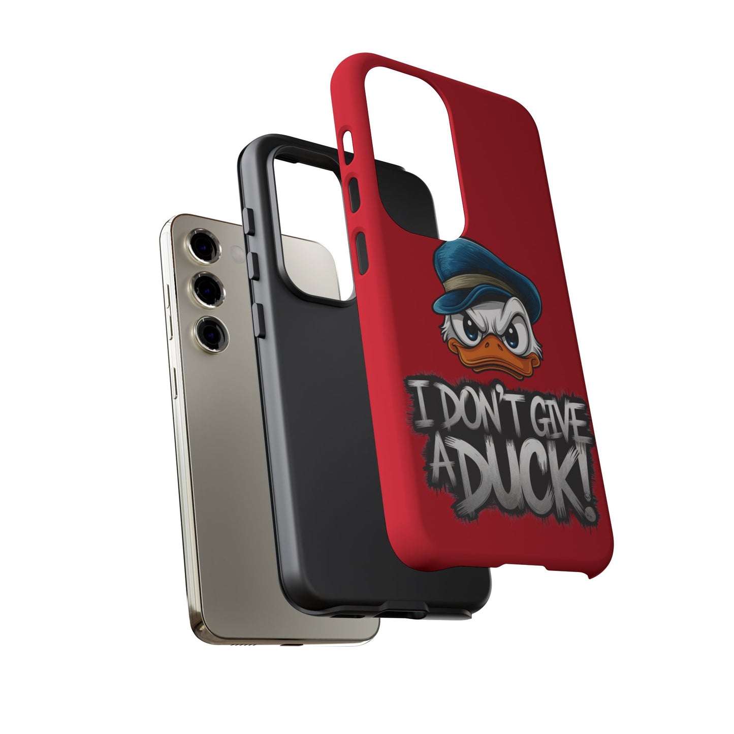 Samsung Tough Case - Angry Duck I Don't Give a Duck