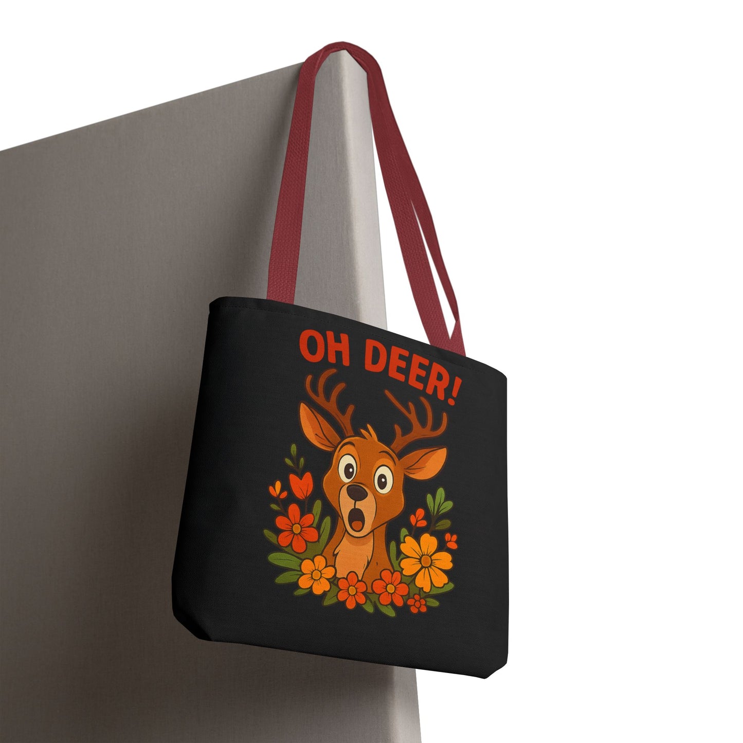 Oh Deer Tote Bag Wildlife Bag Deer Tote Nature Bag Grocery Bag Reusable Tote
