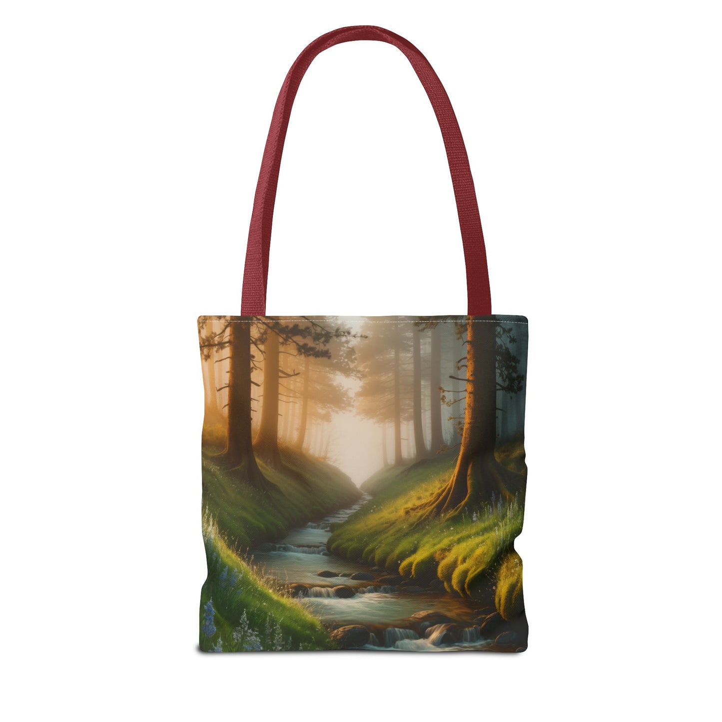 Nature Stream Tote Bag Shopping Bag Reusable Tote Nature Bag