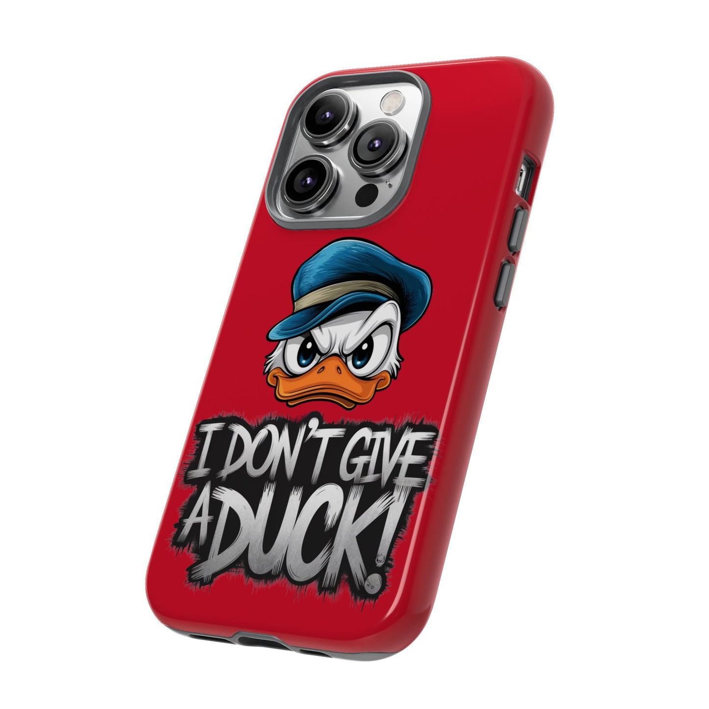 I Don't Give a Duck iPhone Case