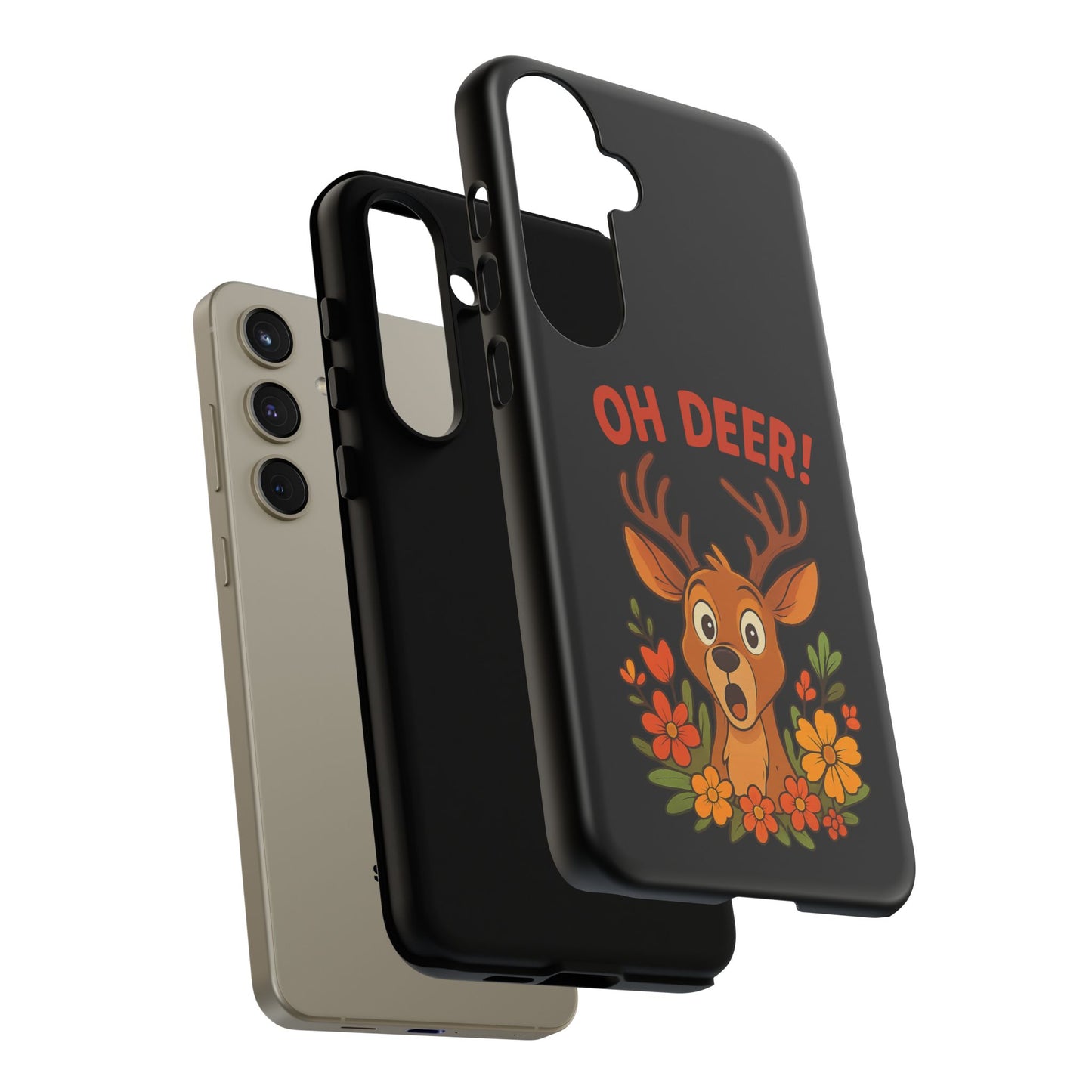 Samsung Phone Case Deer Galaxy Phone Case Nature Phone Accessory Gift for Animal Lovers Funny Case