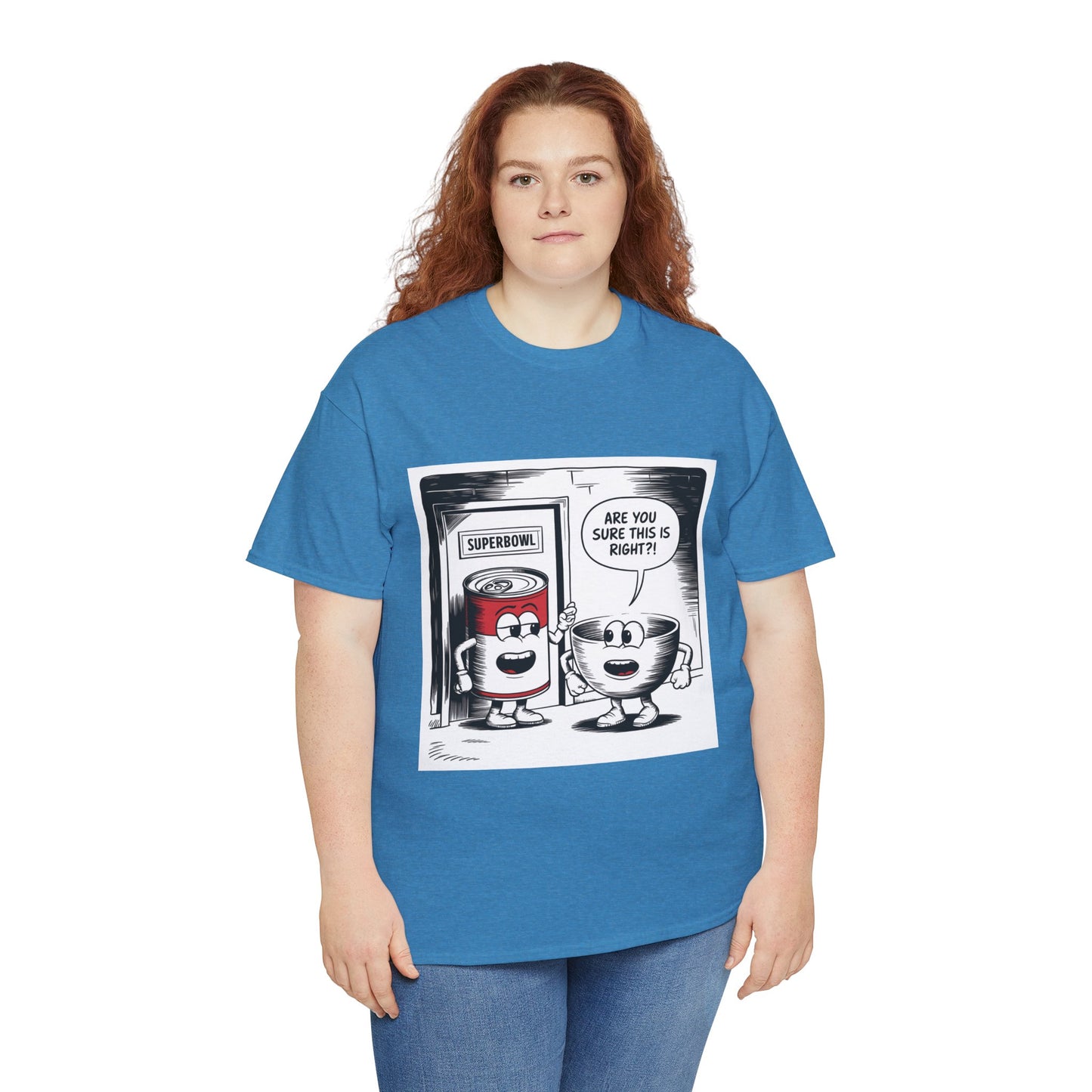 Comic Unisex Tee - Superbowl Design