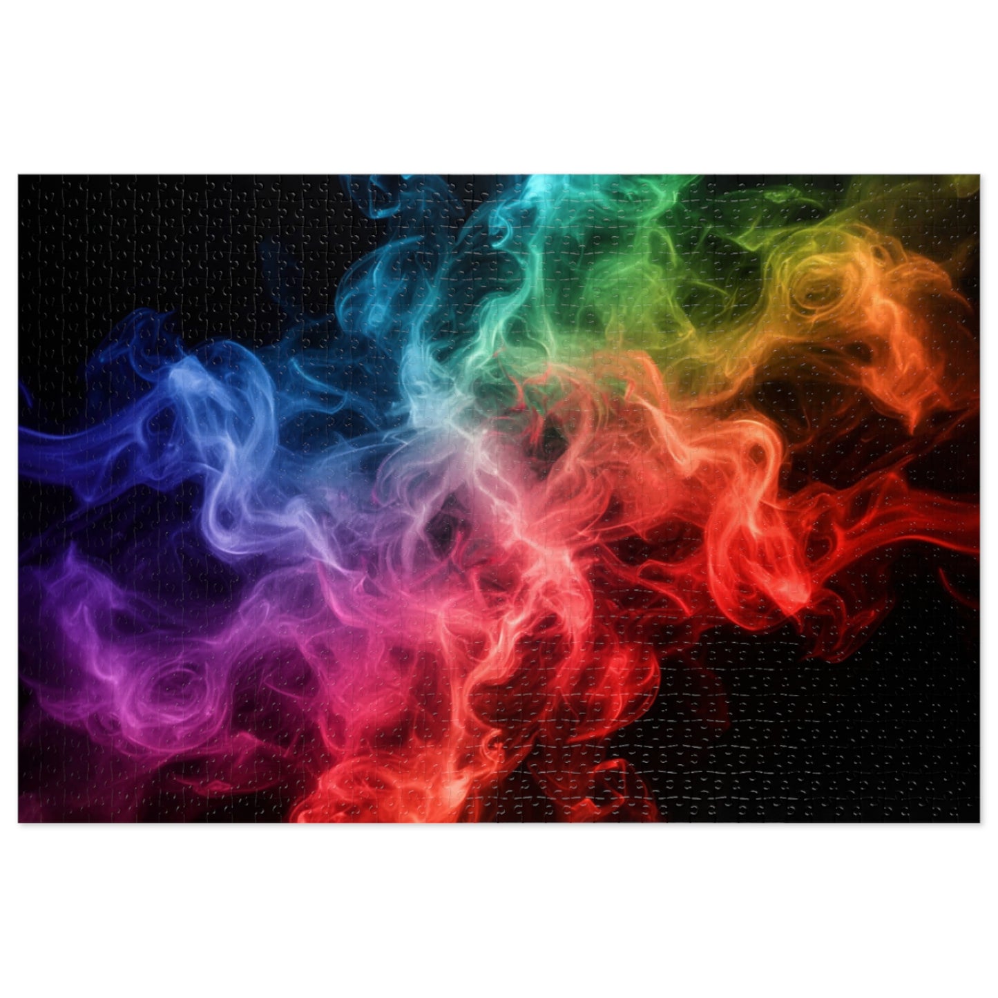 Colorful Smoke Jigsaw Puzzle